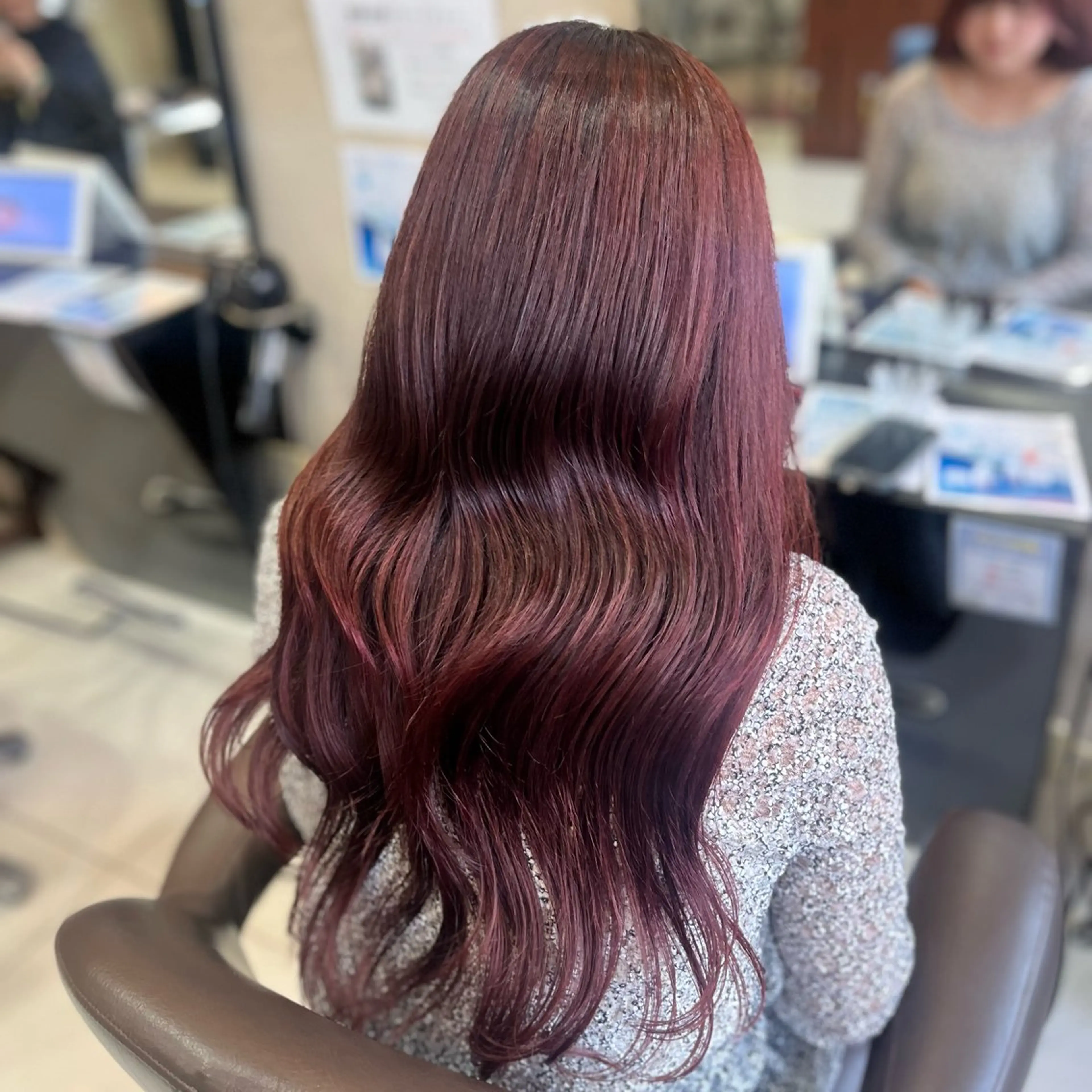 ロング 艶髪ブリーチカラー 💗manaka💗のヘアスタイル