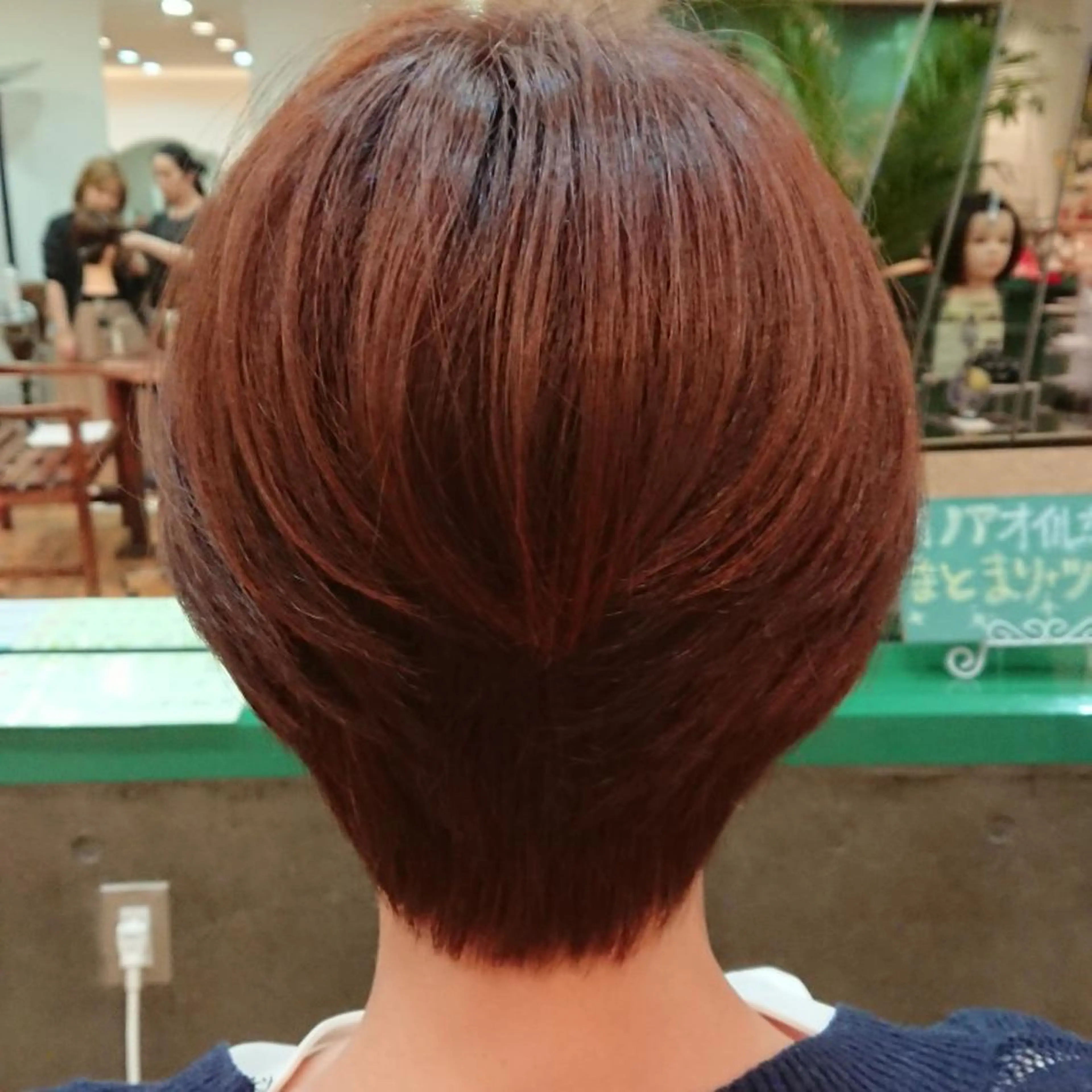 ショート 原 萌香のヘアスタイル