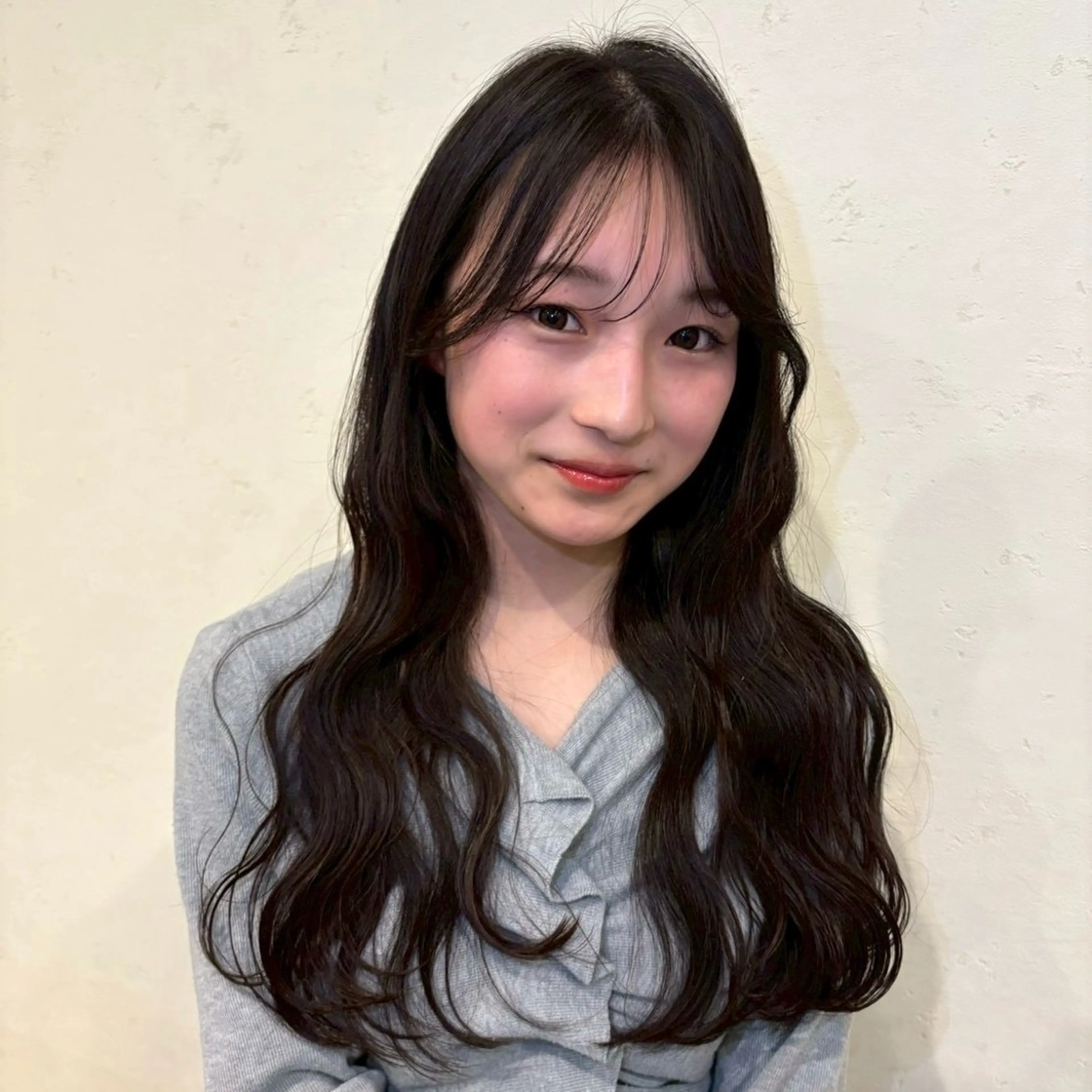 ロング カラー カット ヘアカラー 透明感カラー/ くびれヘア/ユウユのヘアスタイル