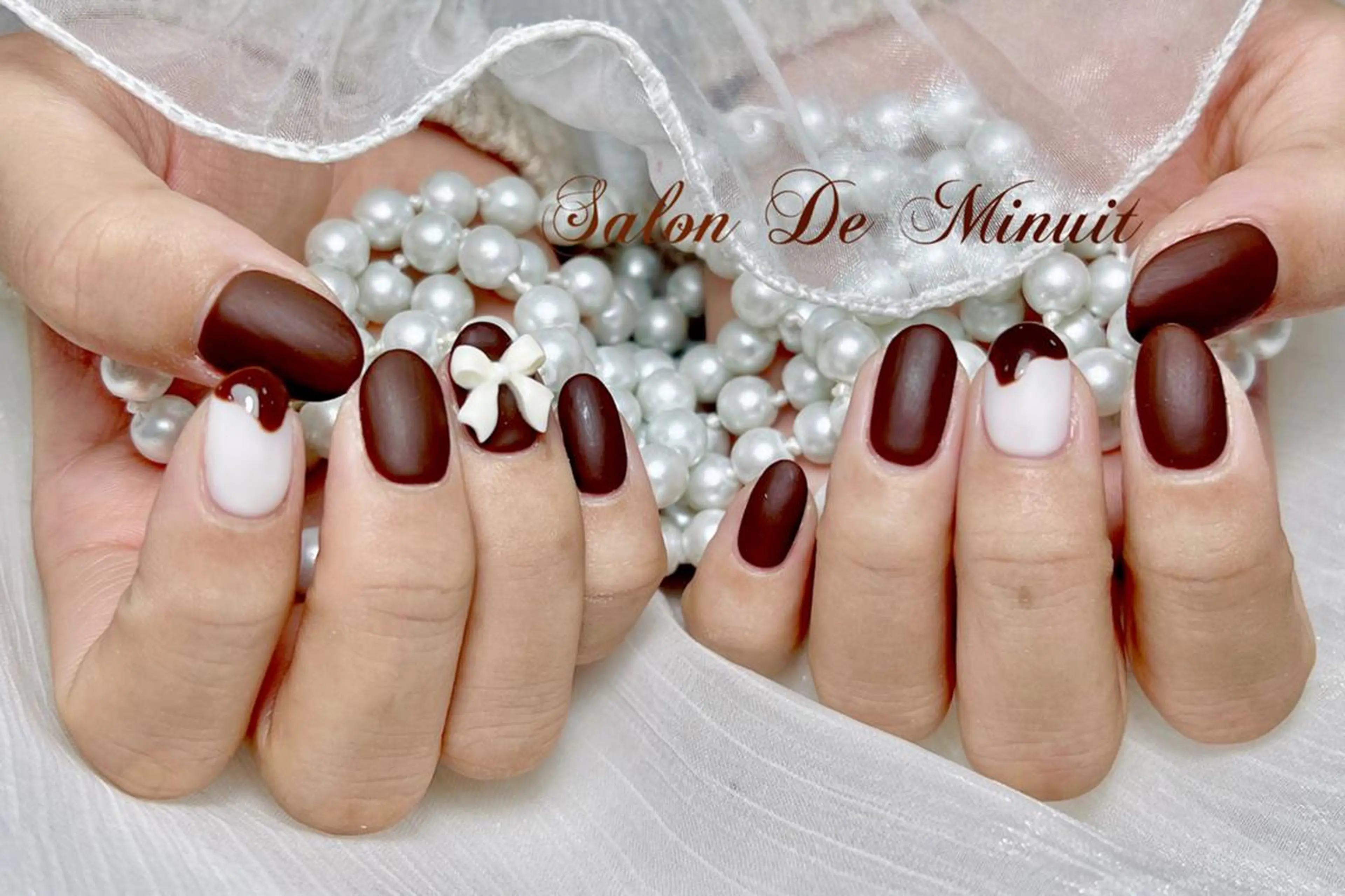 ネイル ハンドネイル ハンドケア Momo 🤍のネイルデザイン