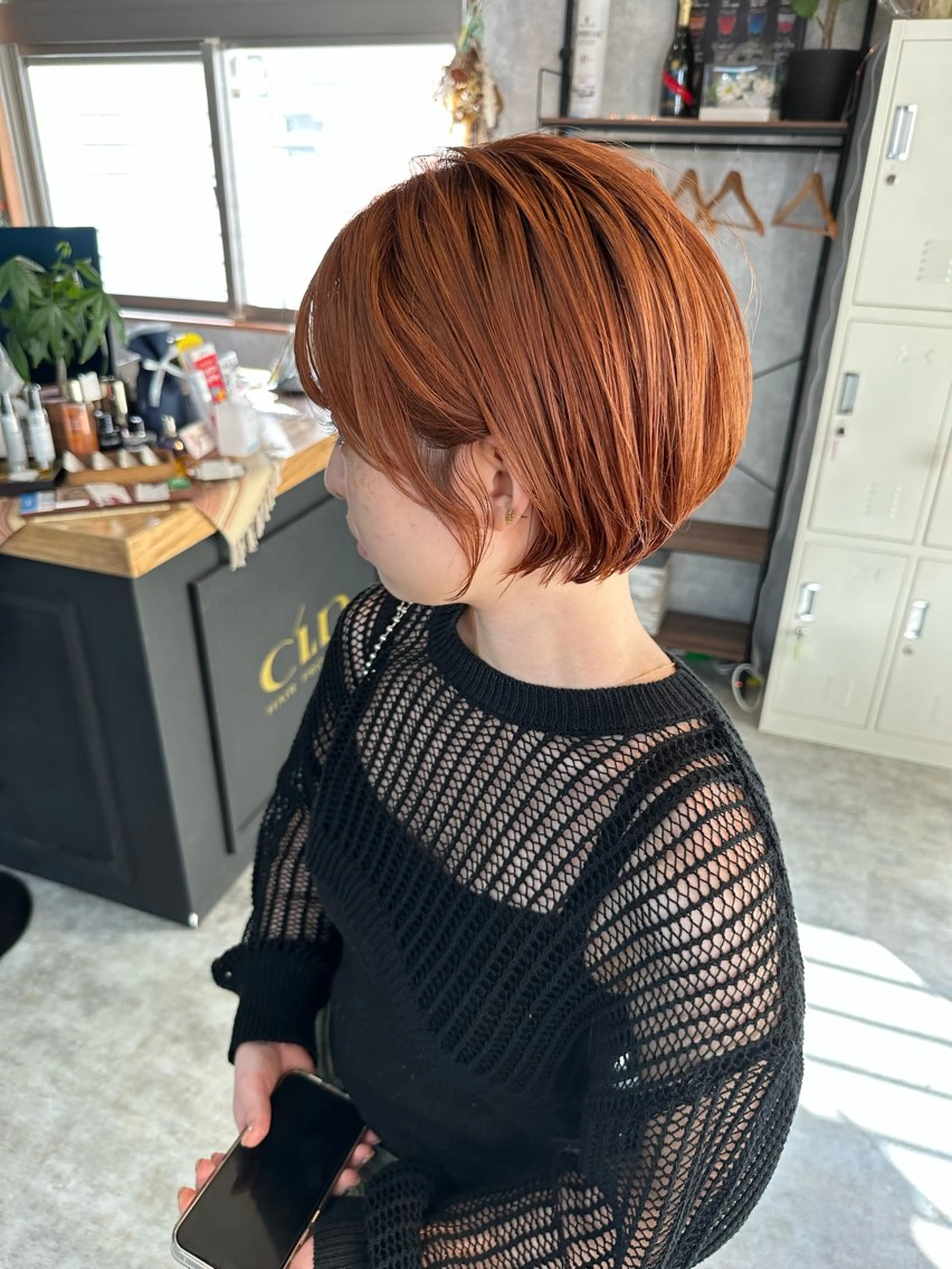 ショート 切りっぱなしボブ ショートボブ ハンサムショート 丸みショート ボブ カット ヘアカラー トリートメント C’LD hair  produce /シールドヘア所属・モテ髪/ボブ/ショー ト/アダチフウトのヘアスタイル