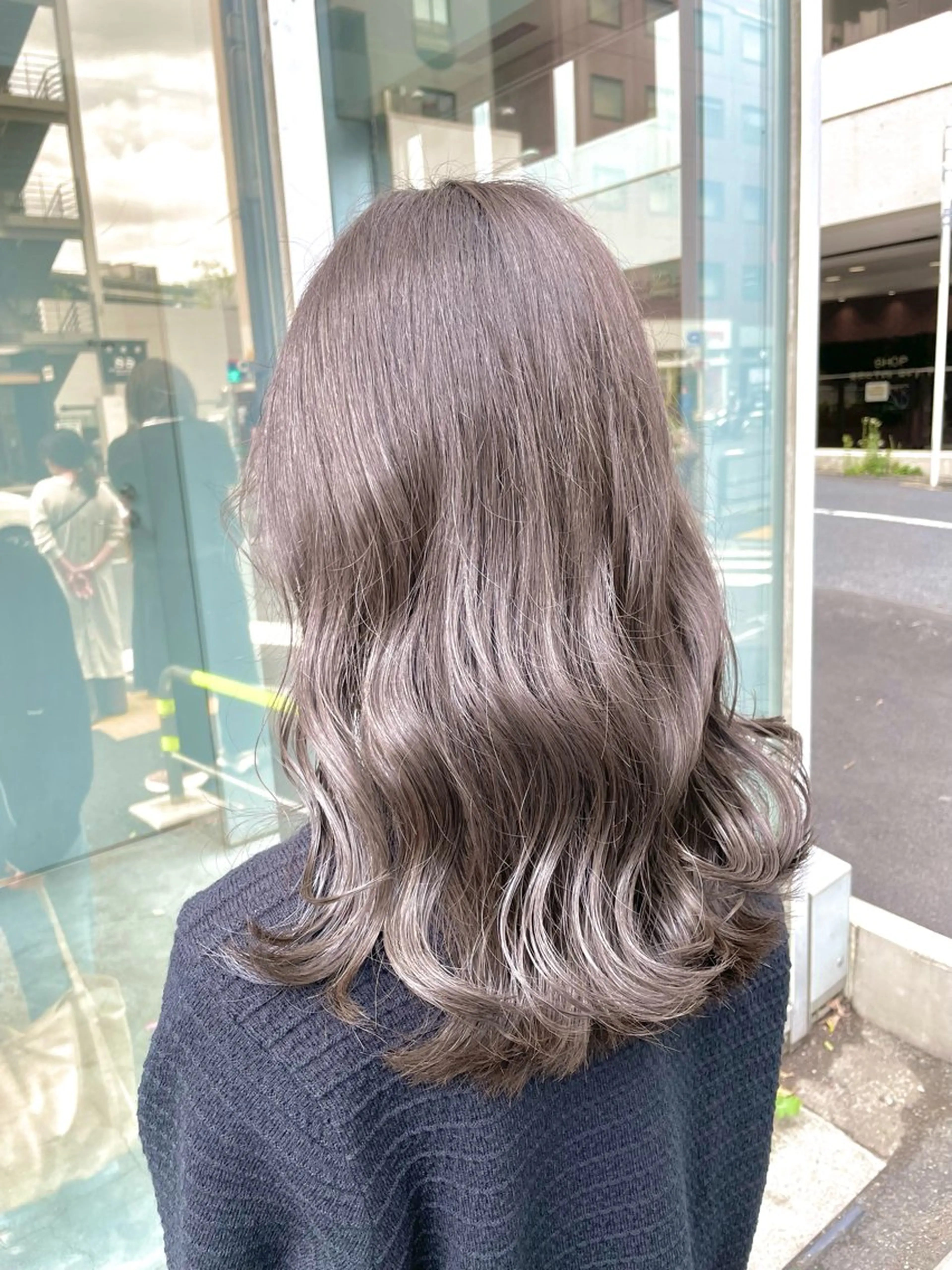 ロング 💍大人デザイン /ハイトーン♡リクトのヘアスタイル