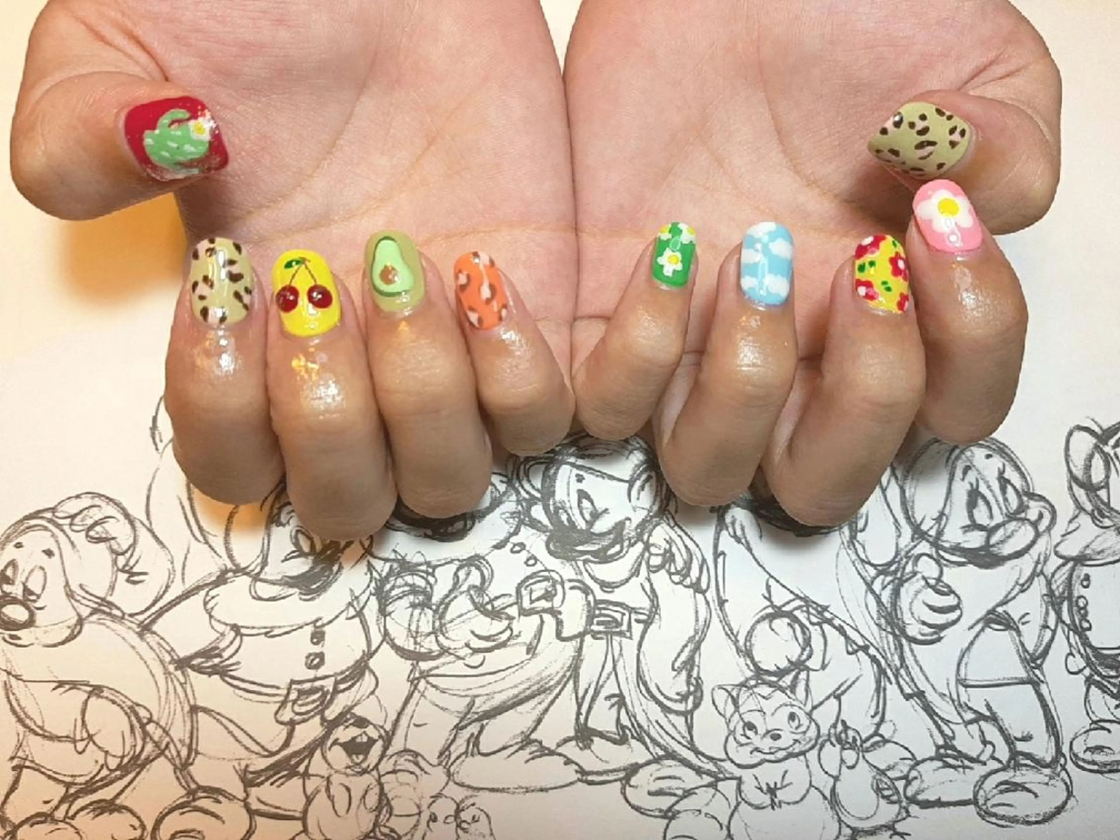 ネイル アートネイル owlnail /持込みデザイン専門のネイルデザイン