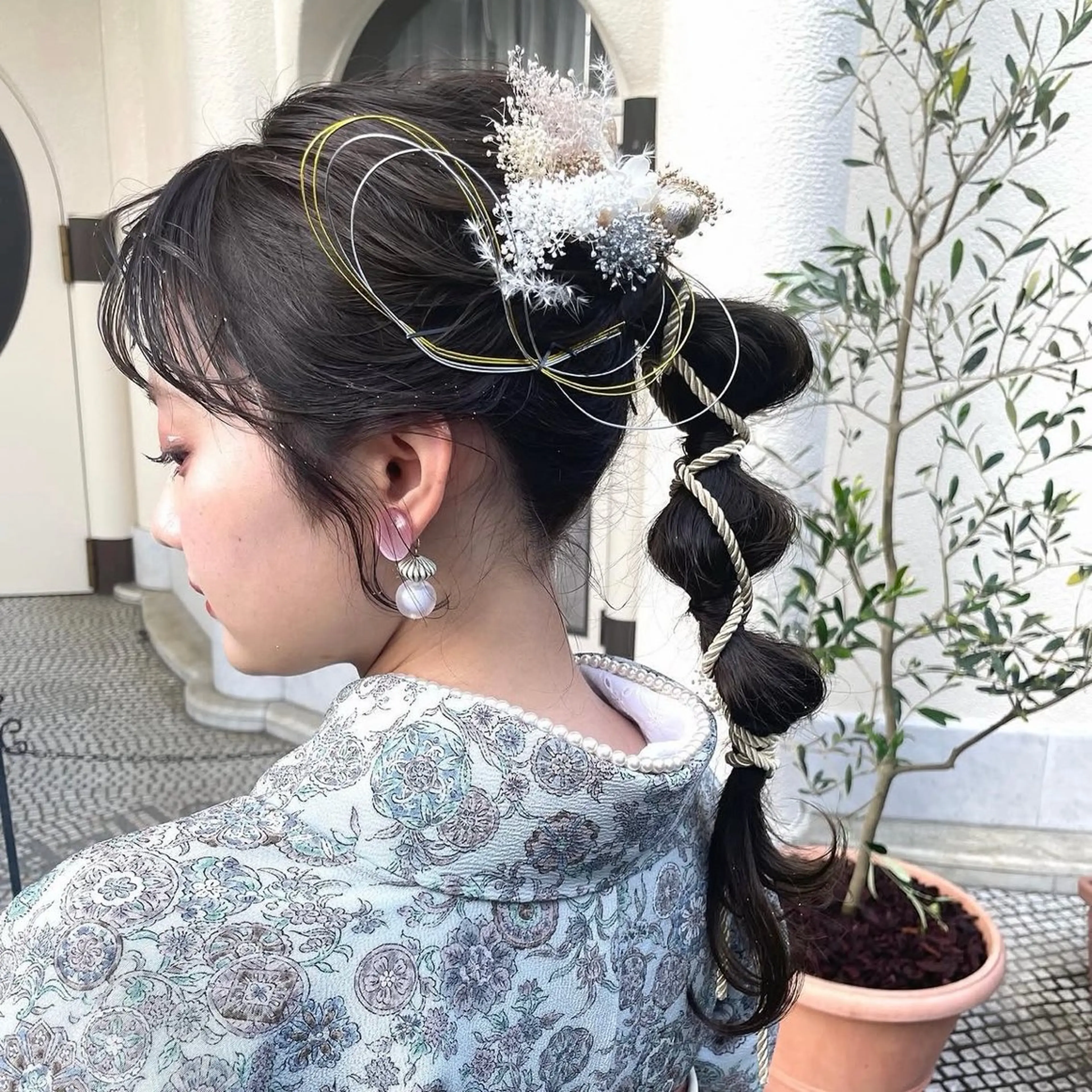 ヘアセットの写真