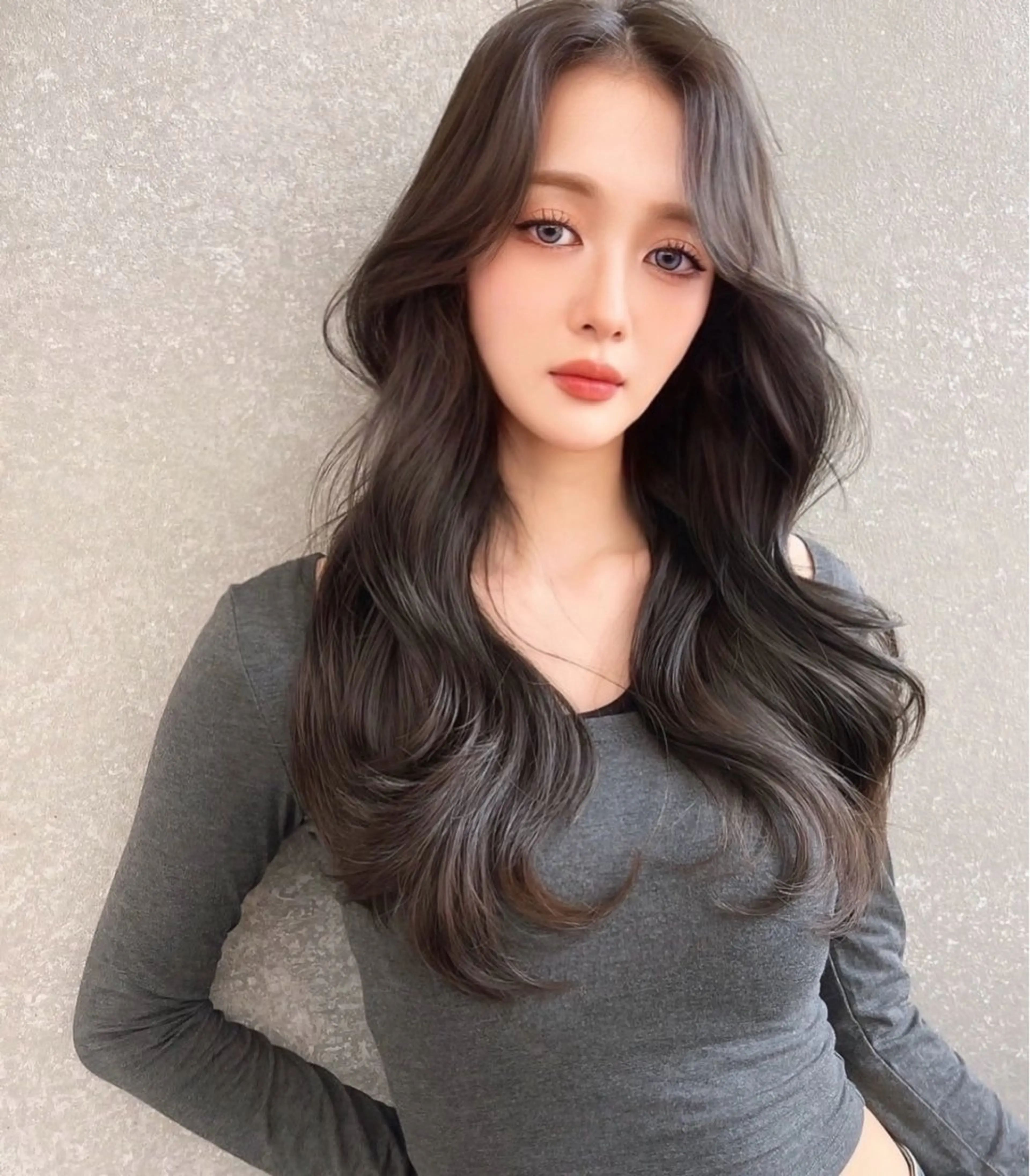 ロング カラー 韓国ヘア/髪質改善 TAKAHIROのヘアスタイル