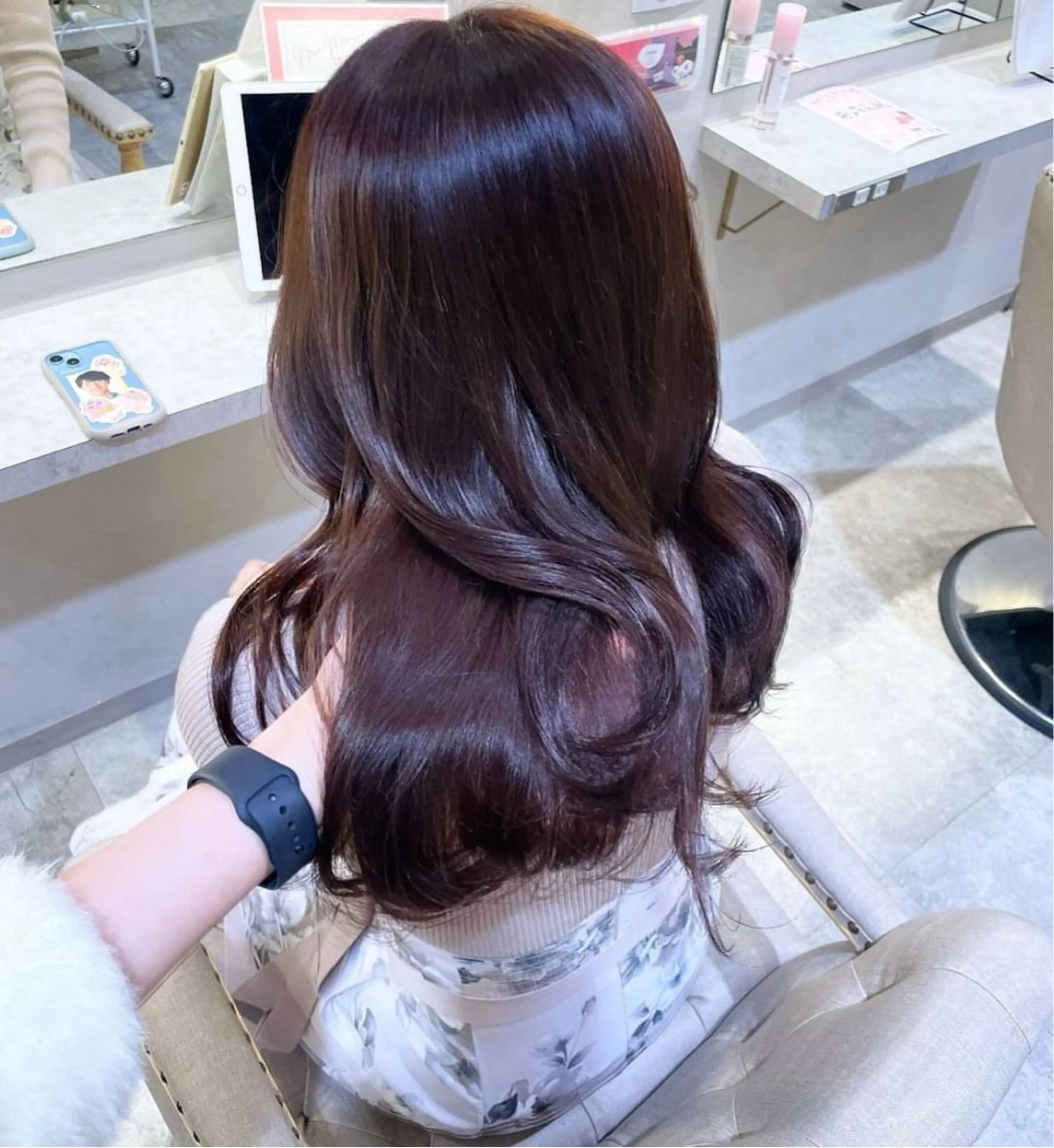 ロング カラー 🐰🎀艶髪特化 yuzuka🎀🐰のヘアスタイル