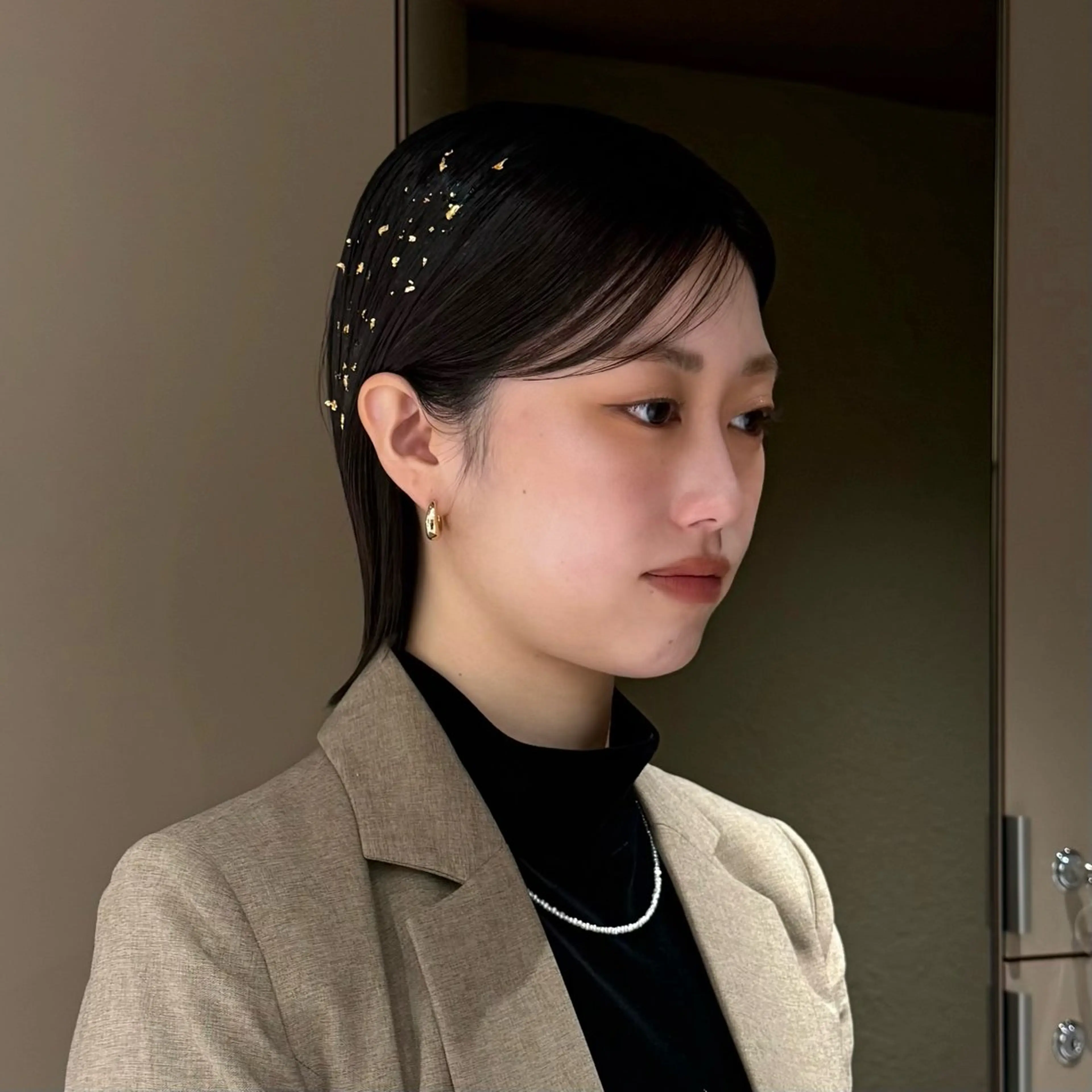 ショート ヘアアレンジ ヘアセット maison mile所属・maisonmile Akariのヘアスタイル