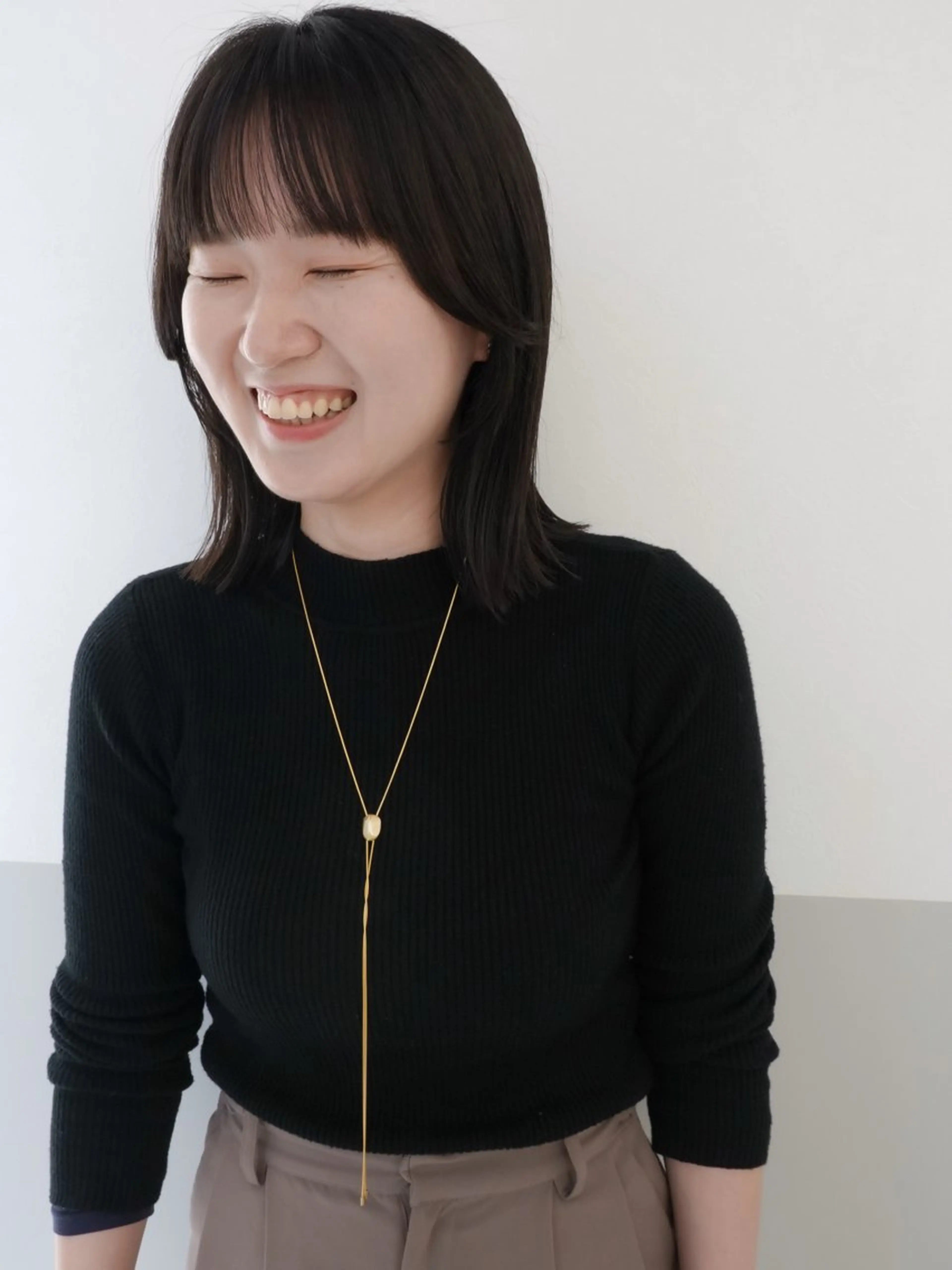 ミディアム カット ヘアカラー トリートメント ヘッドスパ 自由が丘 艶髪美容師✨生板🌿のヘアスタイル