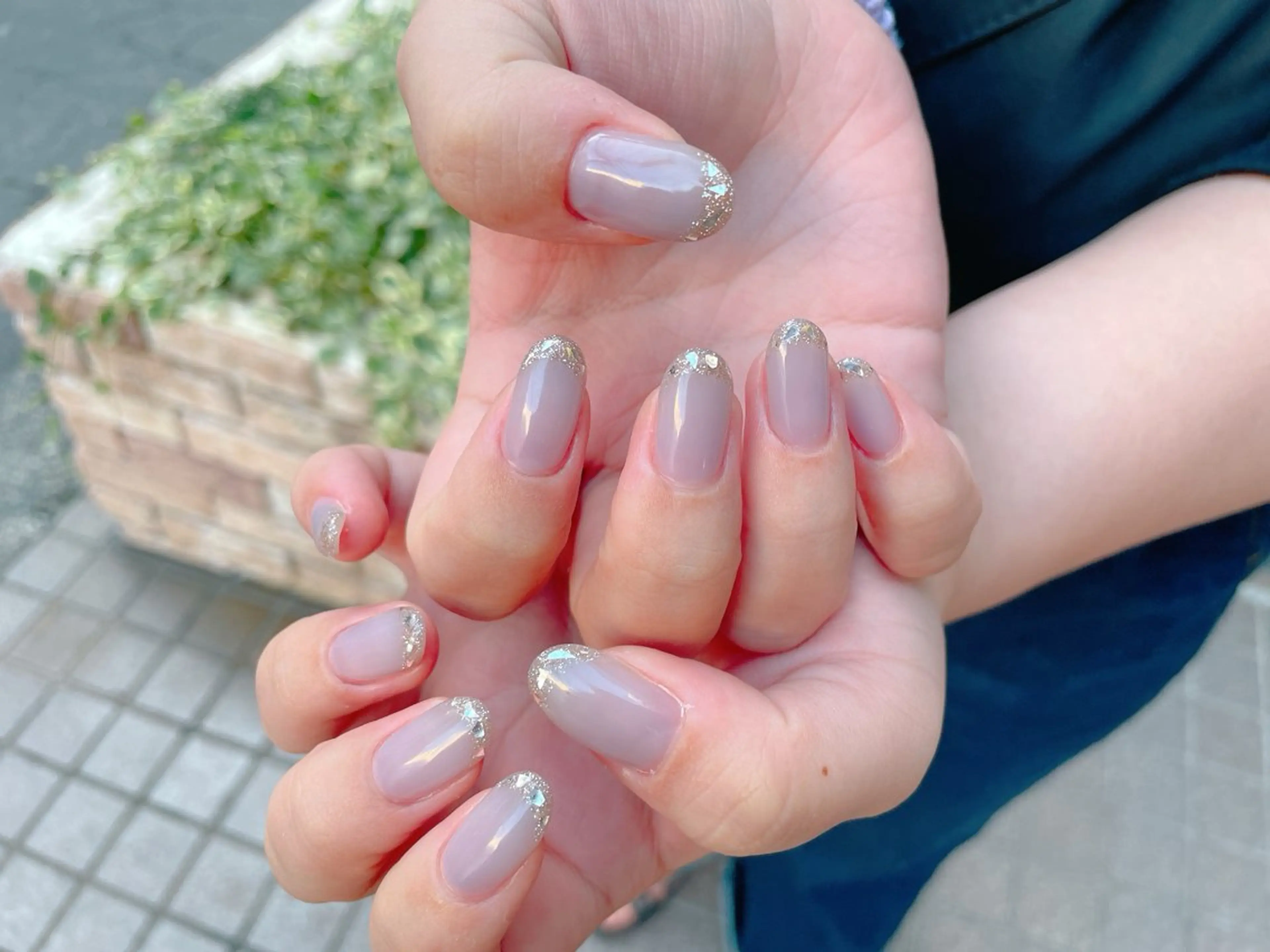 ネイル ジェルネイル ニュアンスネイル パラジェル 冬ネイル ハンドネイル nailroom  OHANA所属・nailroom OHANA🌴のネイルデザイン