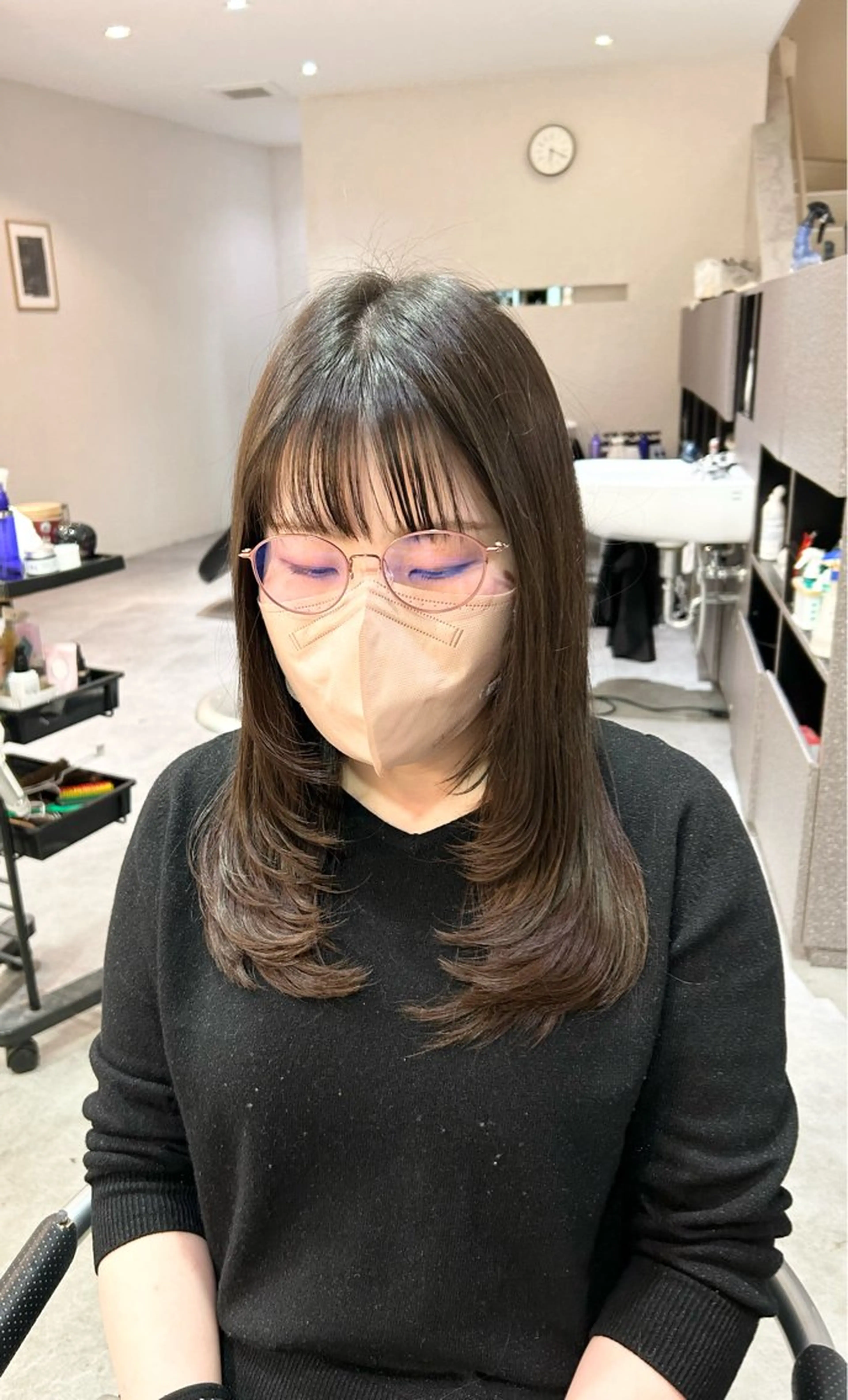 ロング PUREEdeFLEURS所属・中村 魁登のヘアスタイル