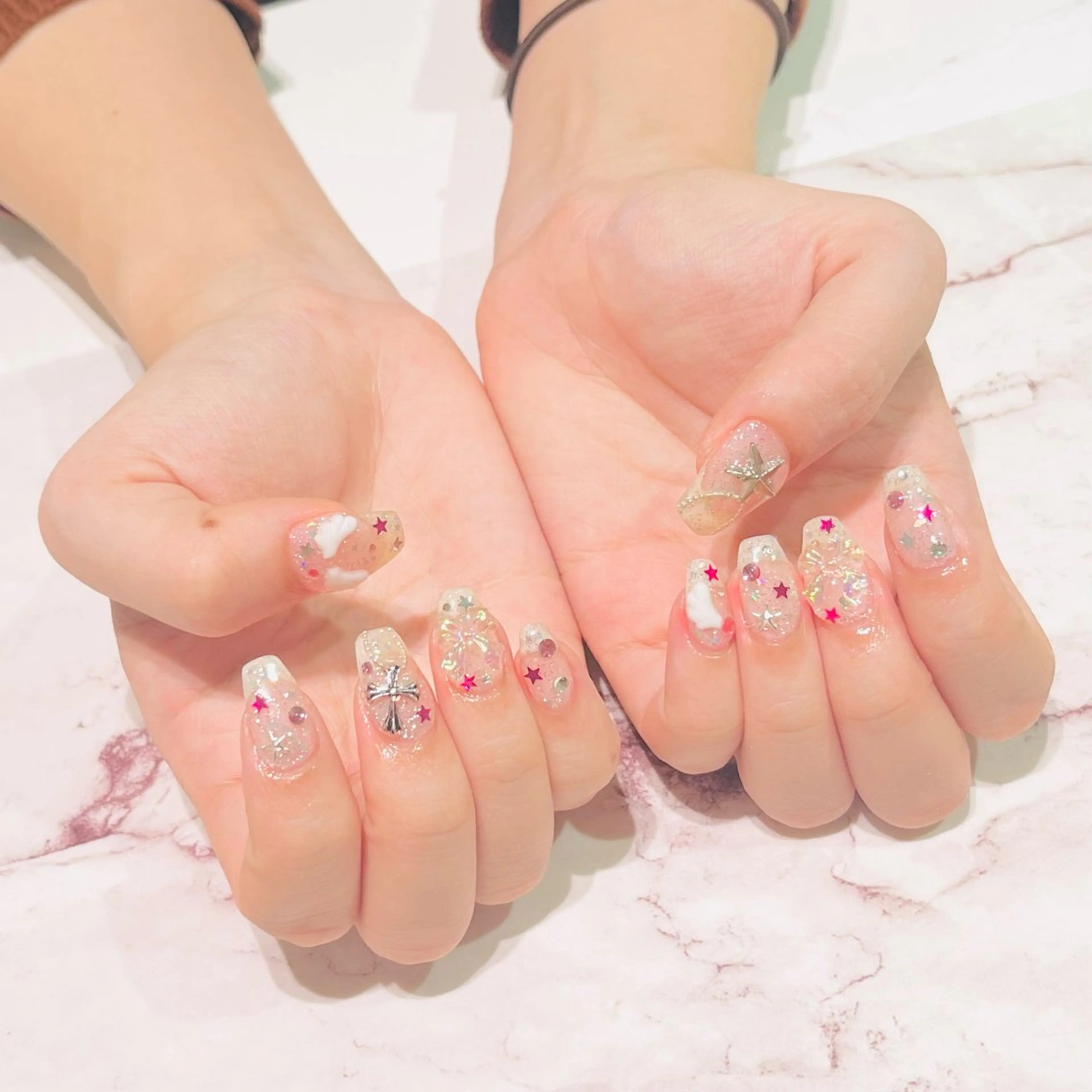 ネイル ハンドネイル Hair removal & Beauty salon Produce by Lucia所属・nail salon Luciaのネイルデザイン