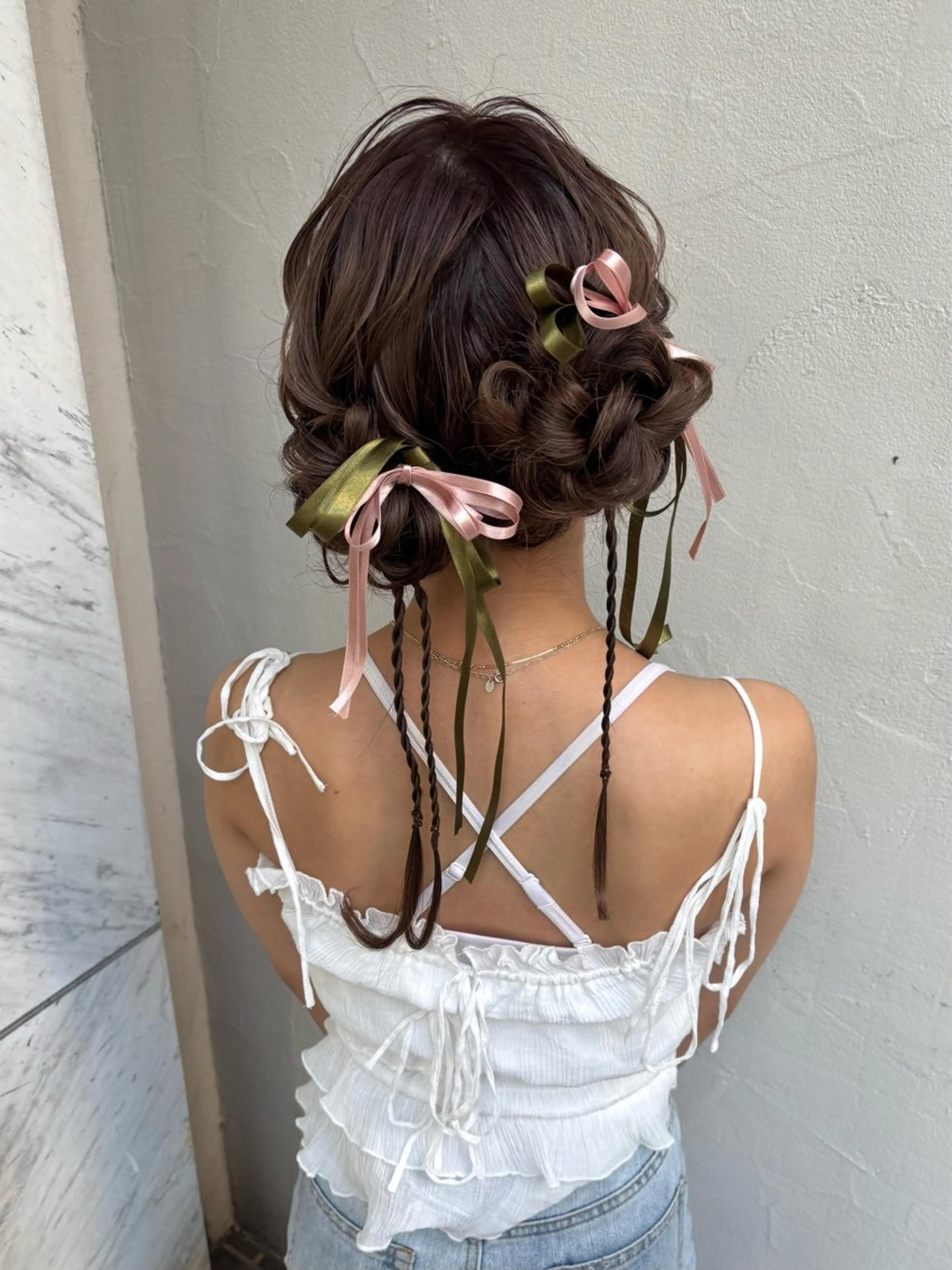 セミロング ヘアアレンジ Dityca rst所属・Kato Nonokaのマツエク・マツパデザイン