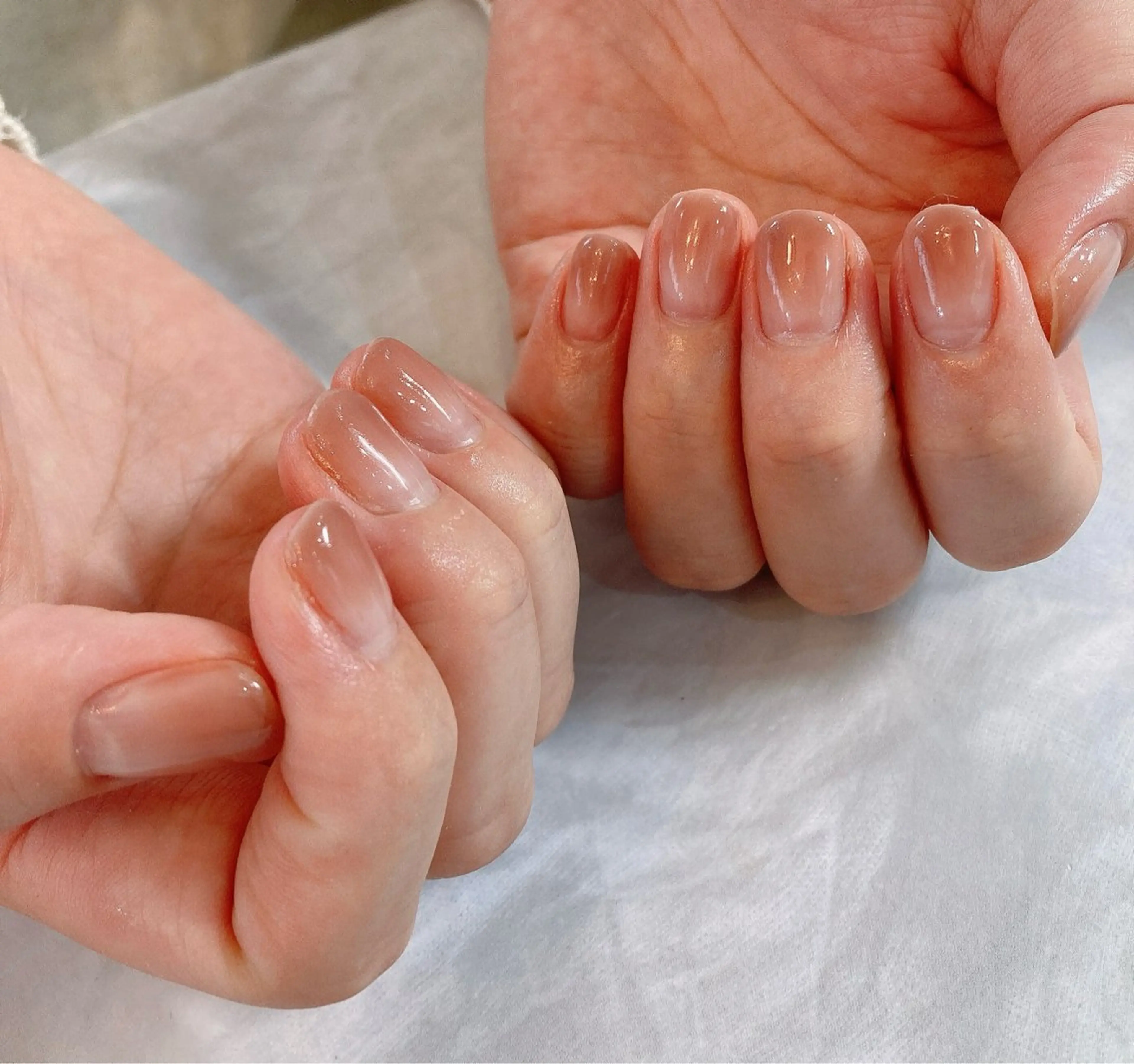 ネイル ハンドネイル BURGUNDY keikoのネイルデザイン