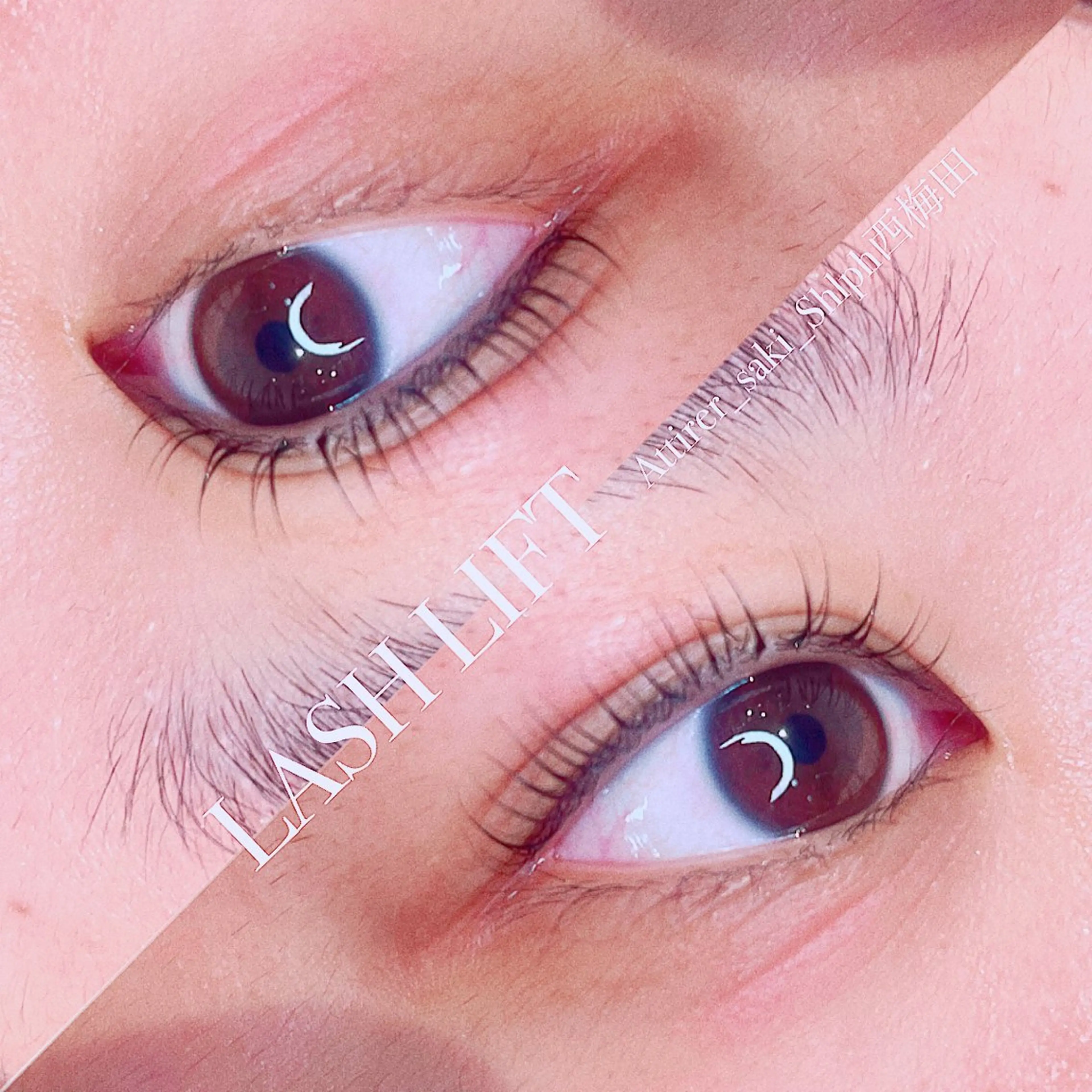 マツエク・マツパ 大阪梅田 SAKI 韓国風束感まつ毛のマツエク・マツパデザイン