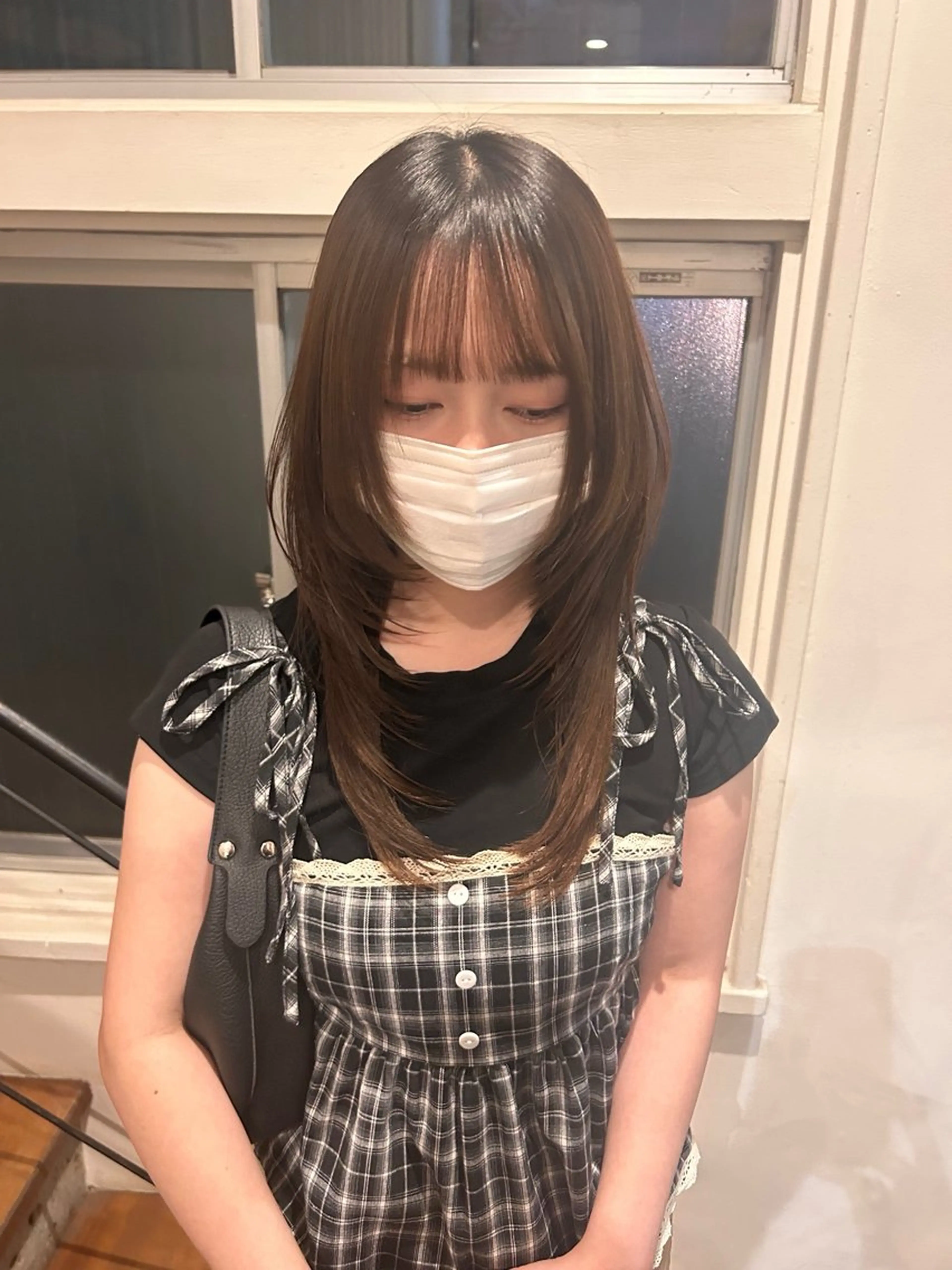 【📢ミニモ限定初回限定クーポン】カット＋髪質改善縮毛＋トリートメントの写真