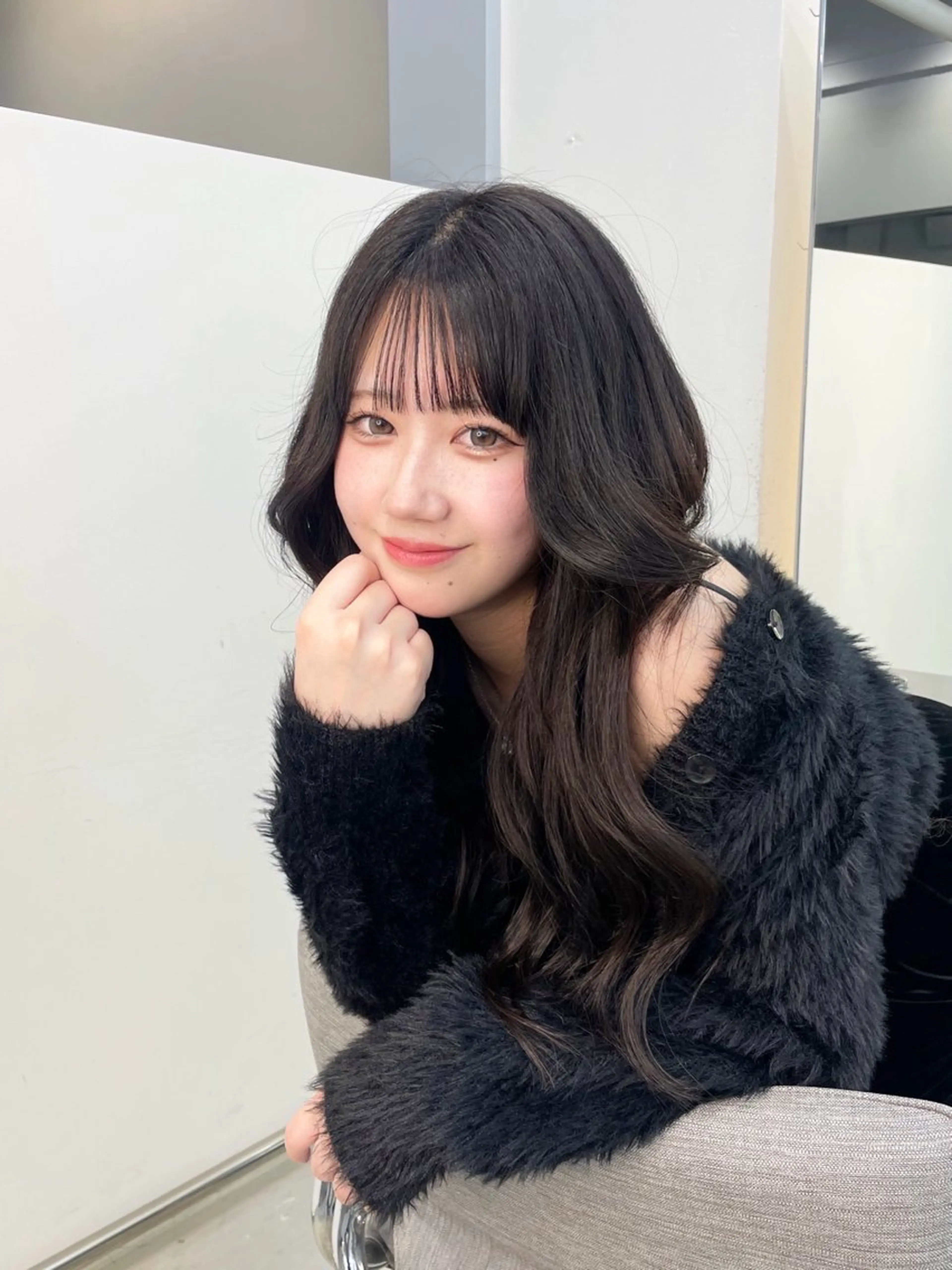 ロング カラー カット ヘアカラー 🦋韓国系指名No1 店長/圓山 祐也🦋のヘアスタイル