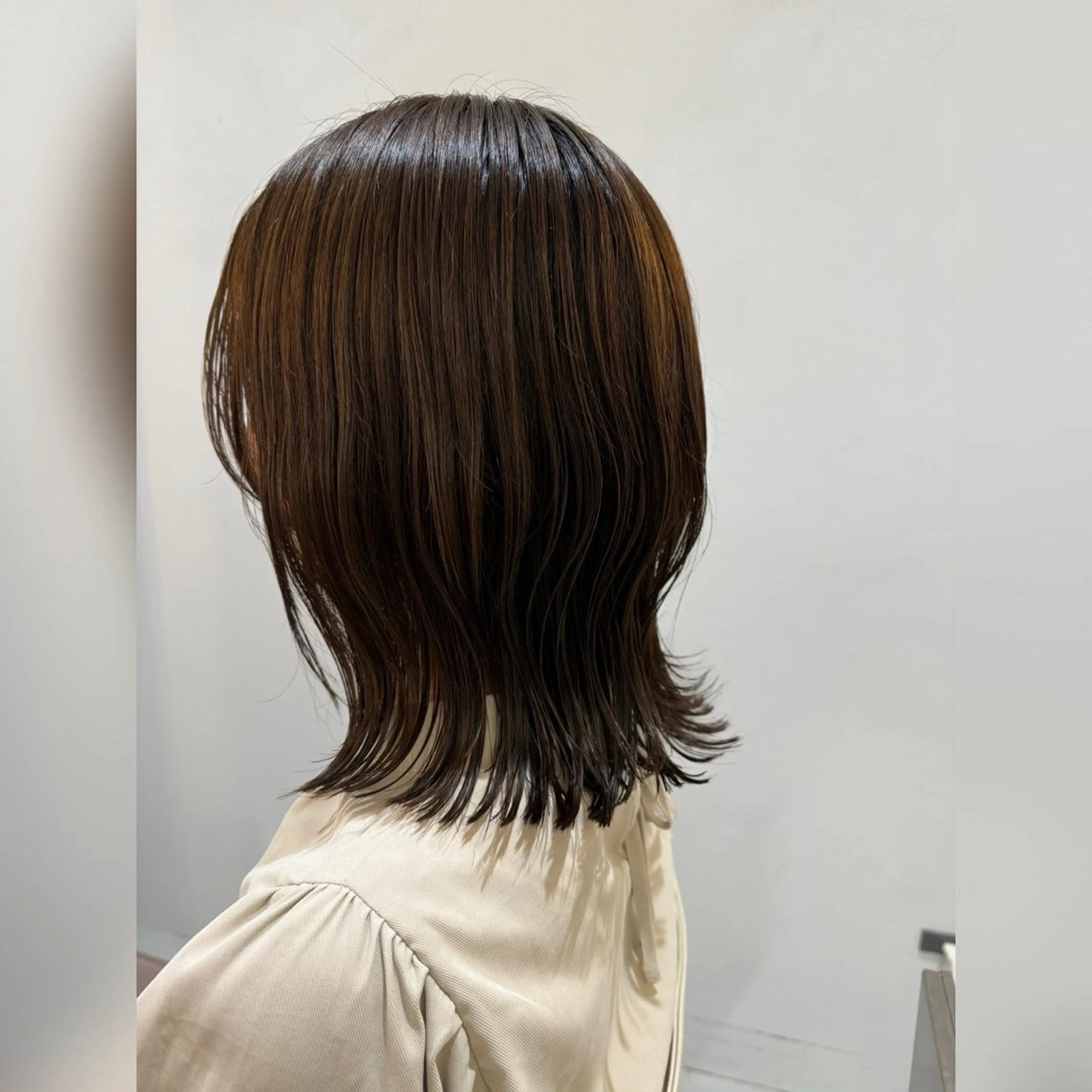 ミディアム ヘアカラー カラー/ 髪質改善/新吾ありさのヘアスタイル