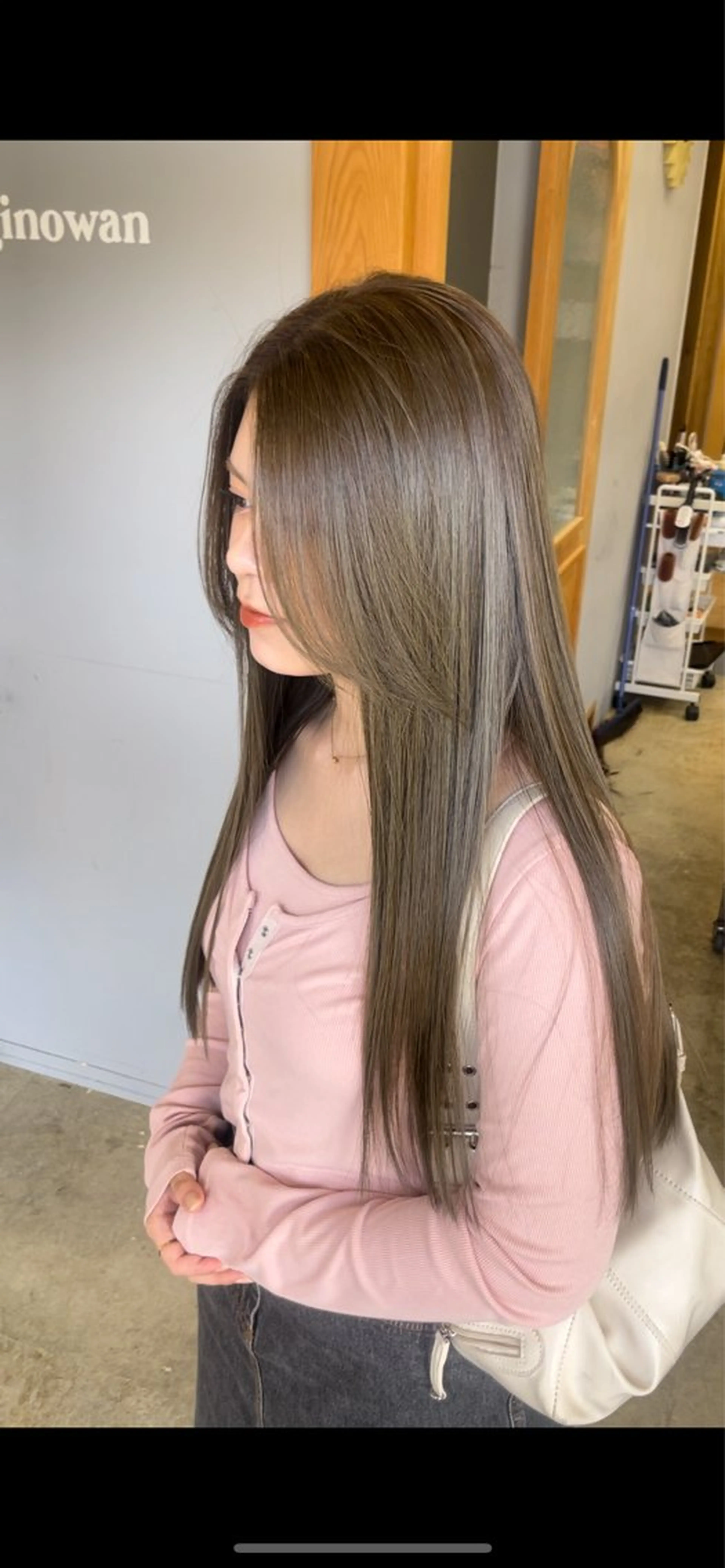 カラー miloc himekaのヘアスタイル