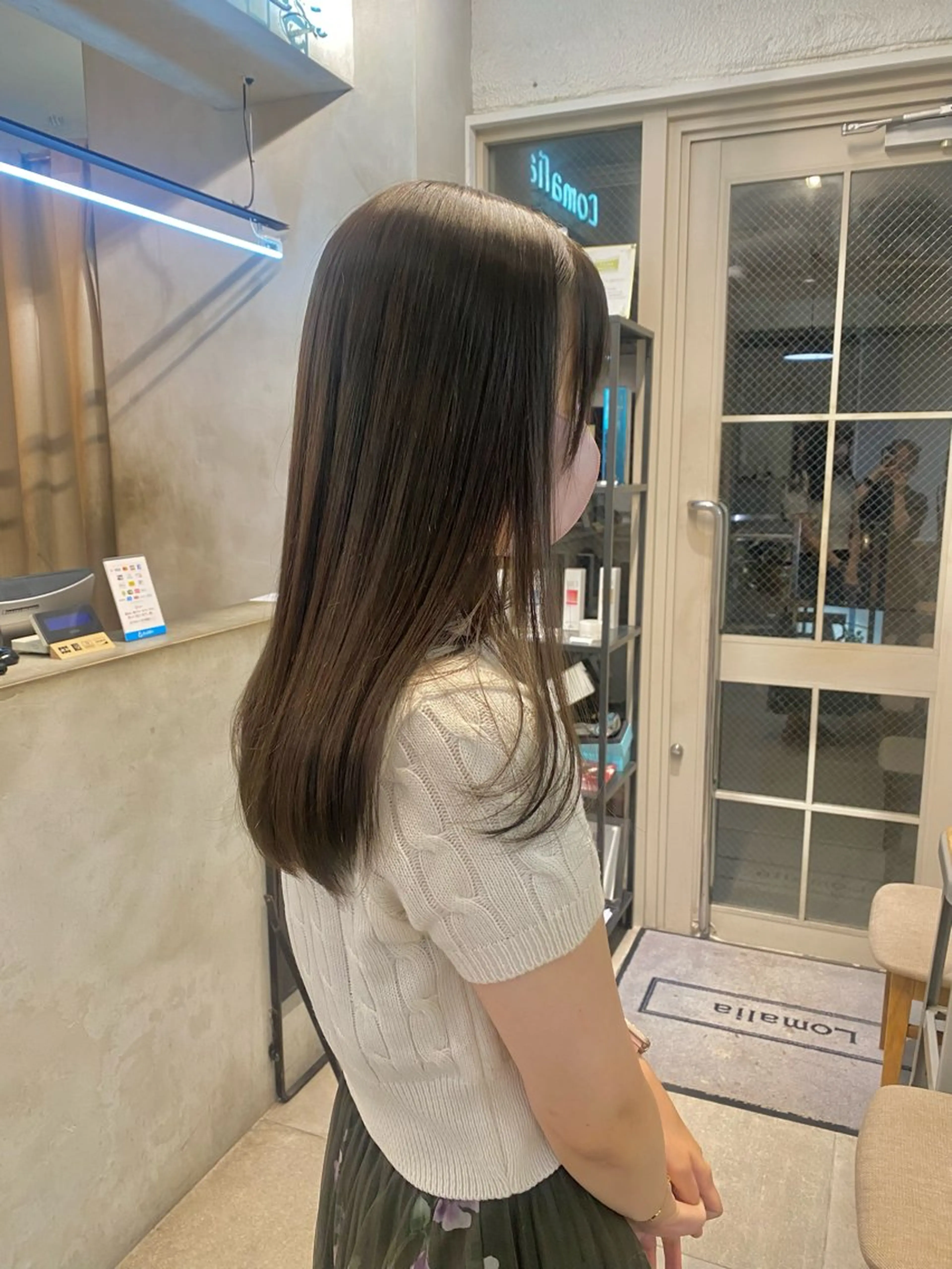 カラー 透明感カラー ヘアカラー Lomalia @hayaのヘアスタイル