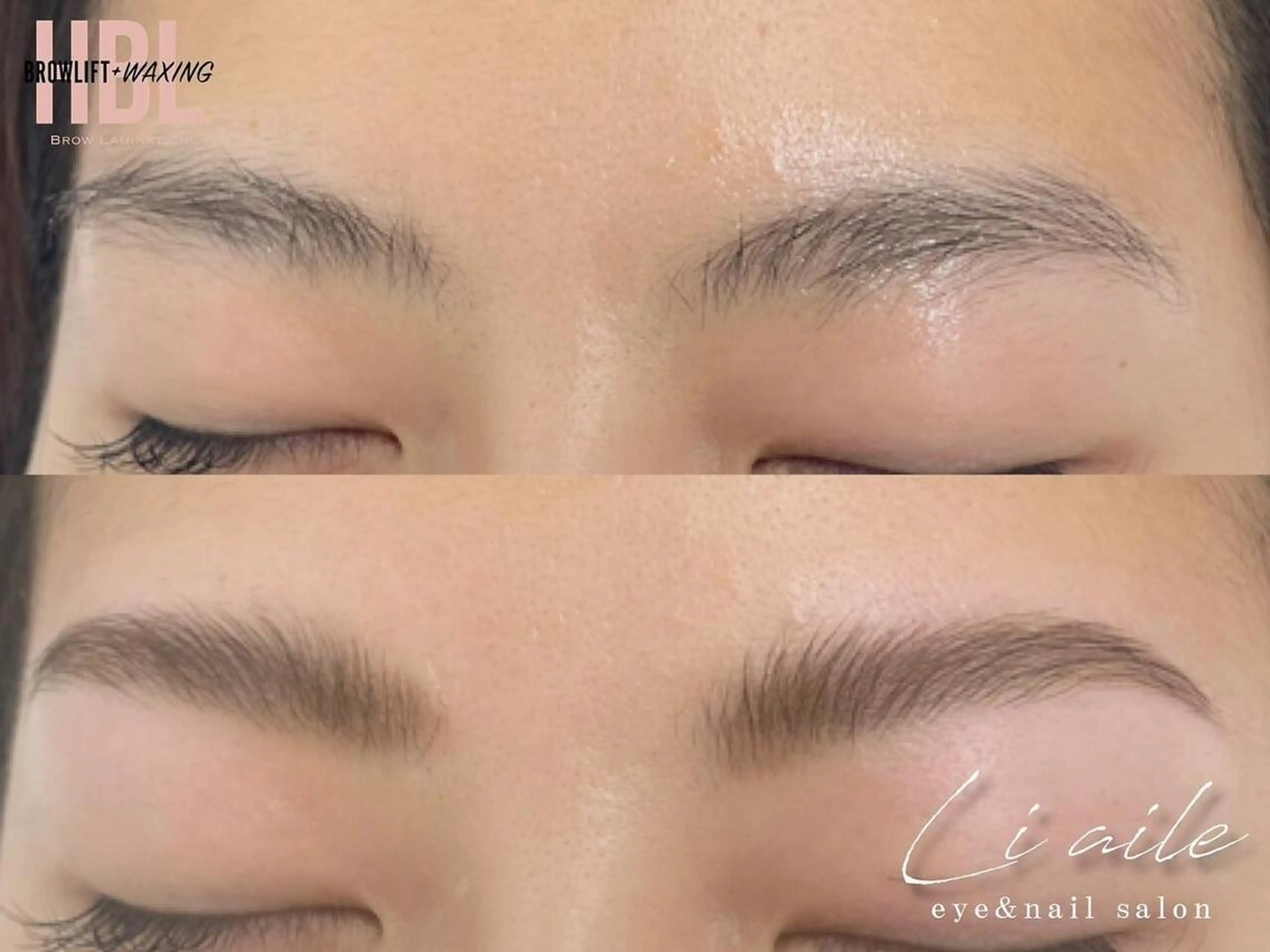 アイブロウ ハリウッドブロウリフト Li aile - eye&nailsalon -所属・Li aile 【リエル】上本町店のネイルデザイン