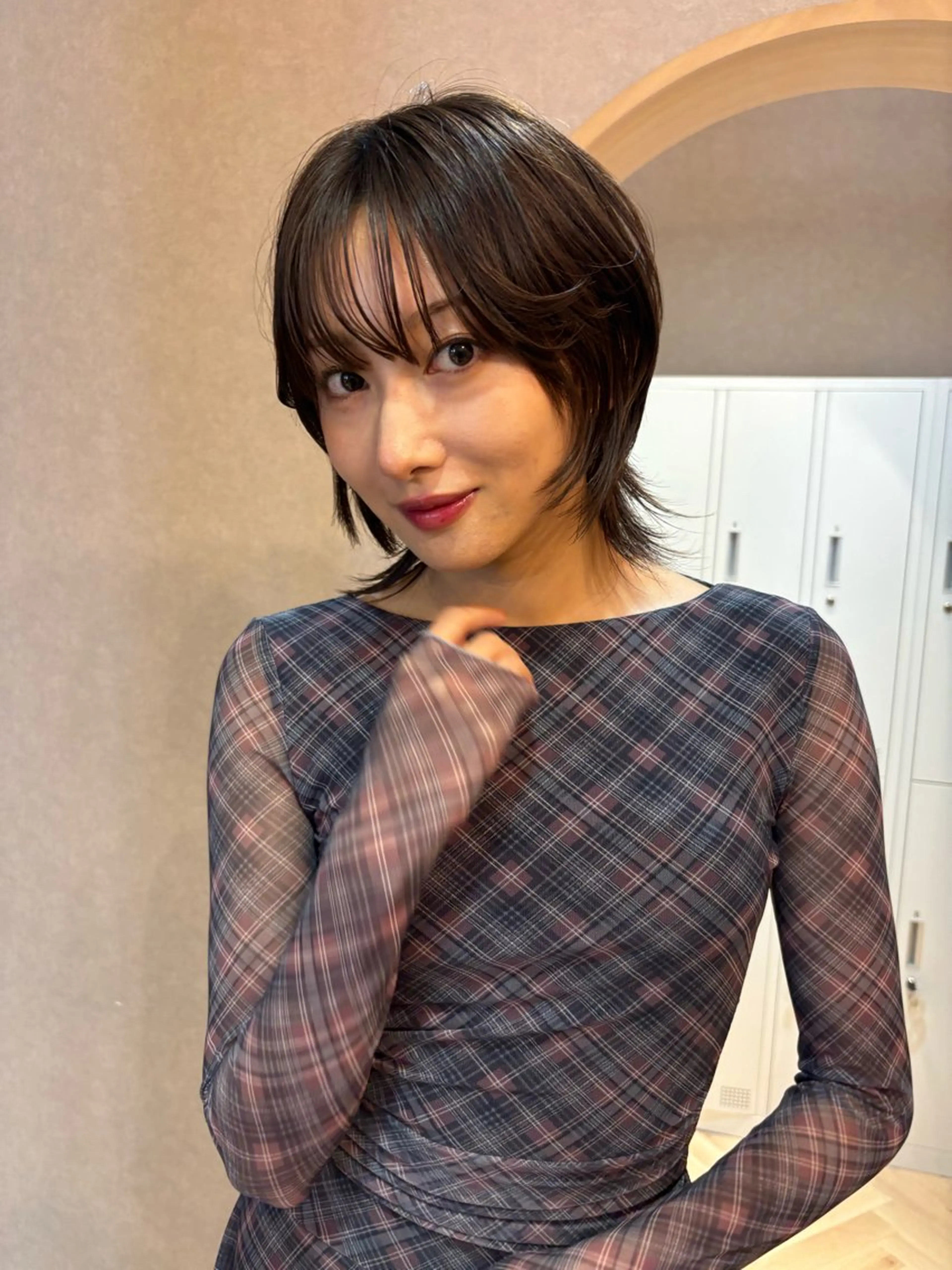 ショート カラー カット ヘアカラー トリートメント ＧＡＲＤＥＮ/ダブル カラー/otohaのヘアスタイル