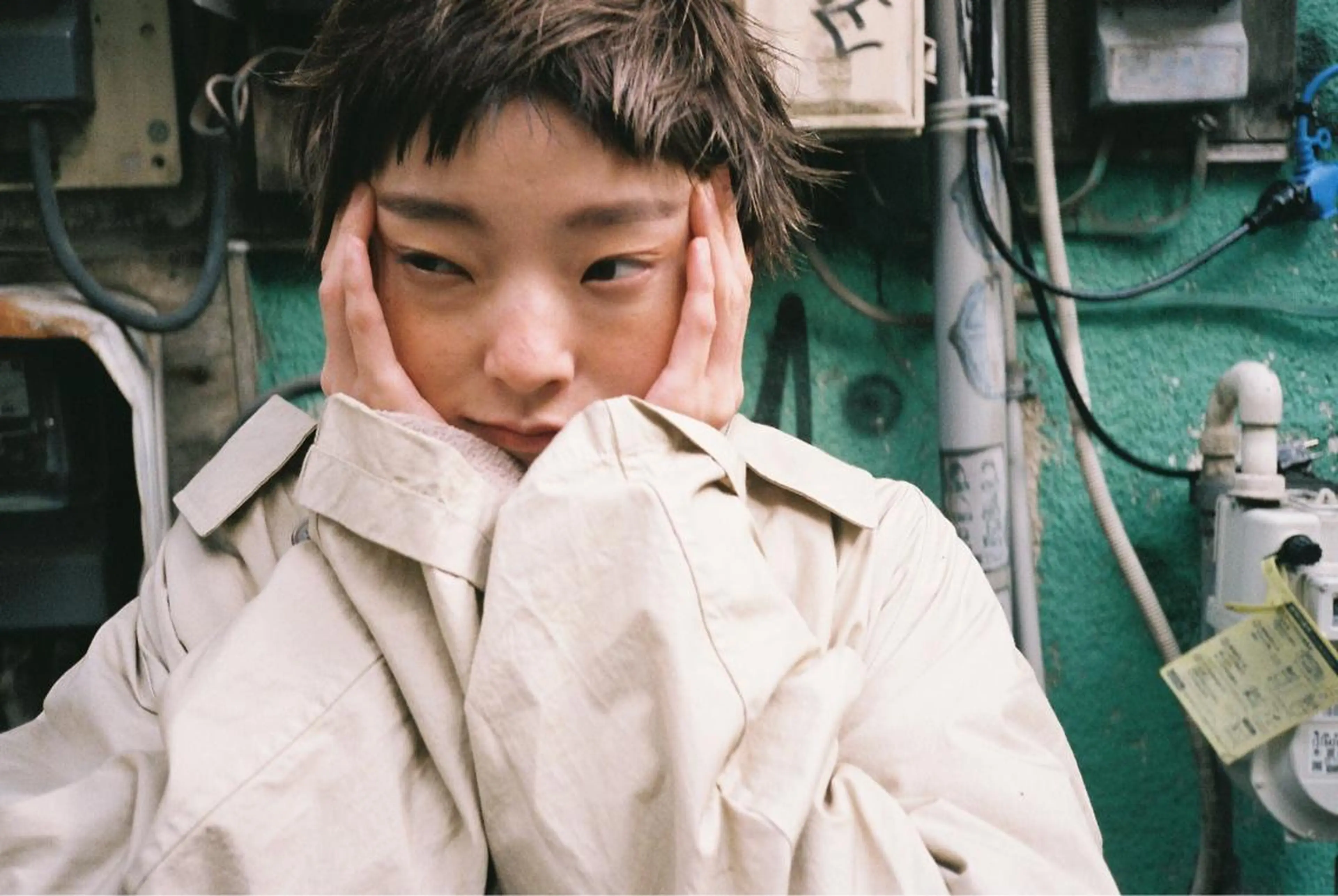 ショート カラー 丸山 晶平のヘアスタイル