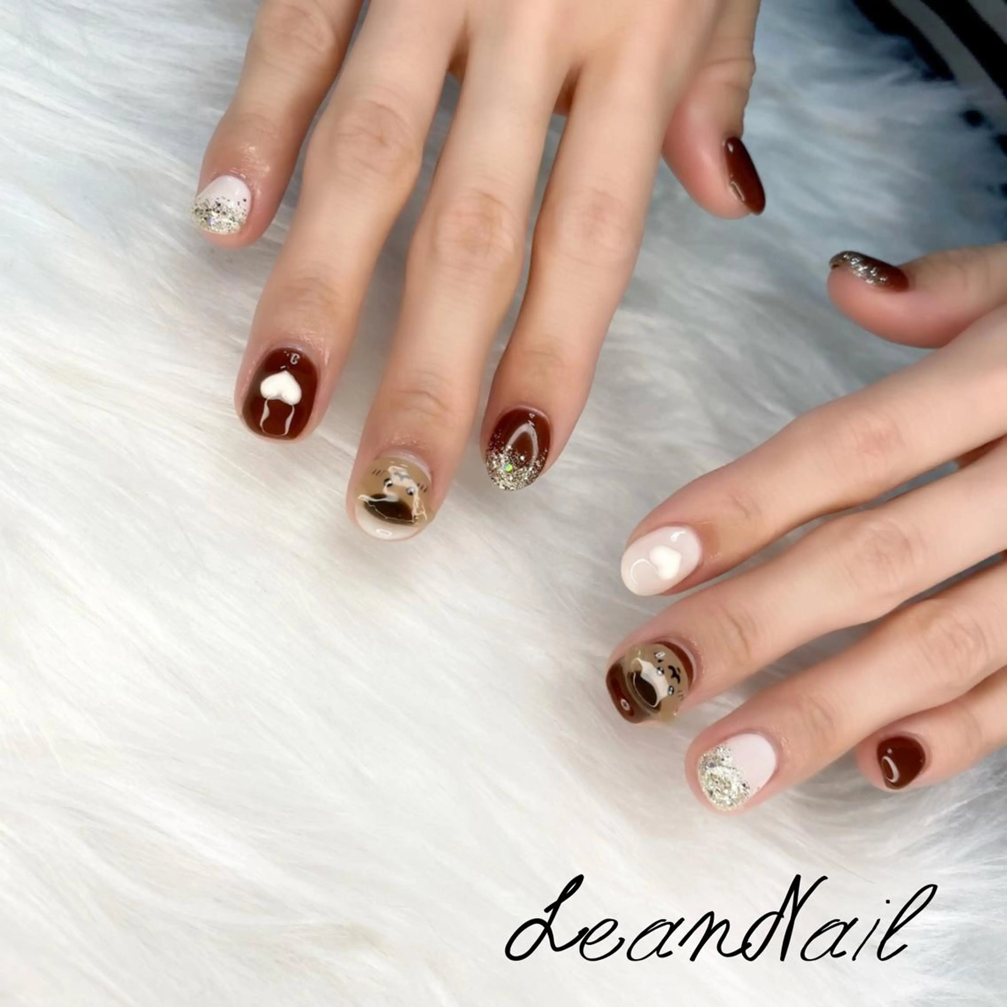 ネイル ハンドネイル Lean Nail所属・Lean Nail ayuのネイルデザイン