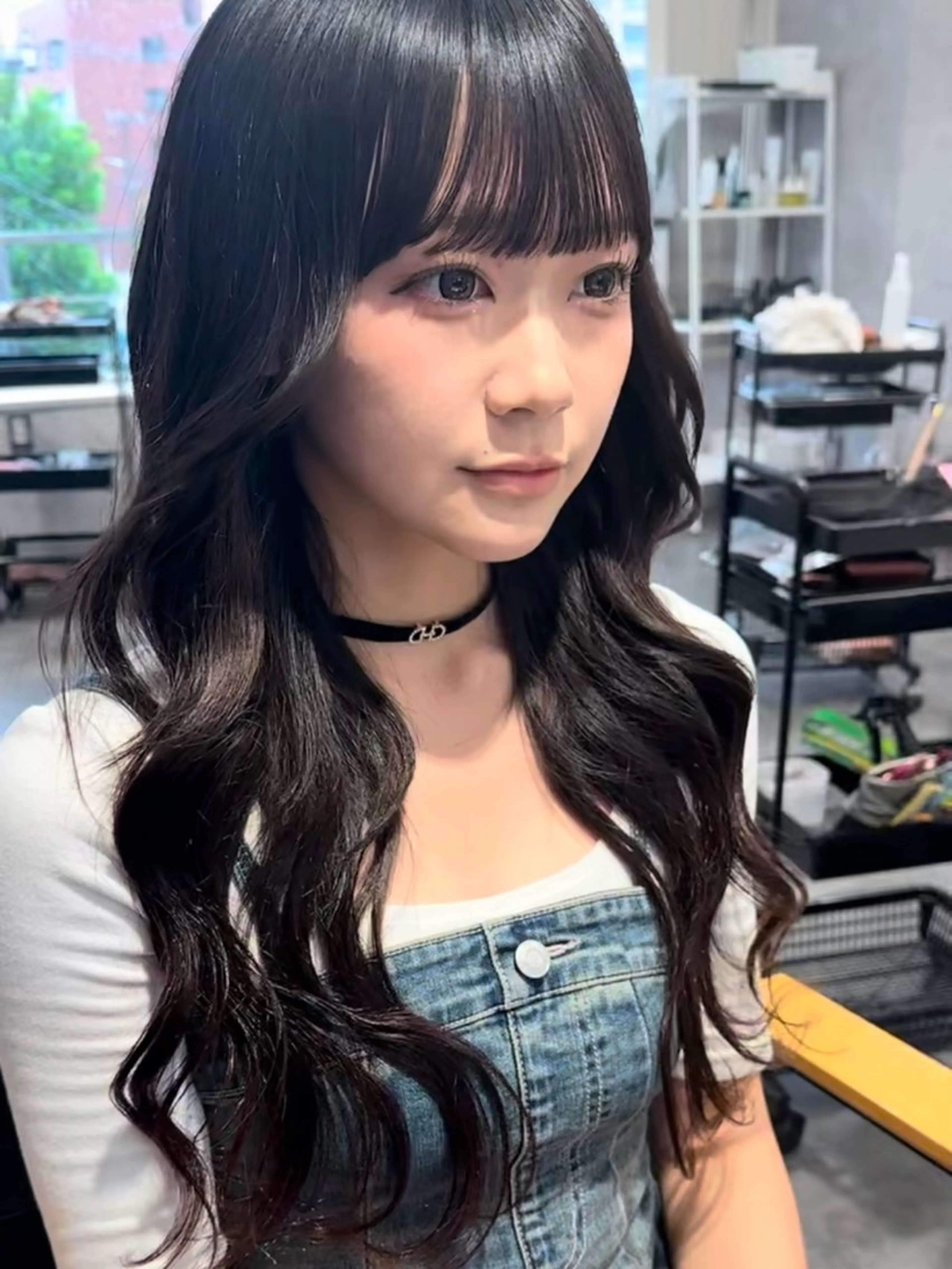 ロング プルエクステ エクステ エクステ プルエクステ/透明感 カラー✨KAZUKIのヘアスタイル