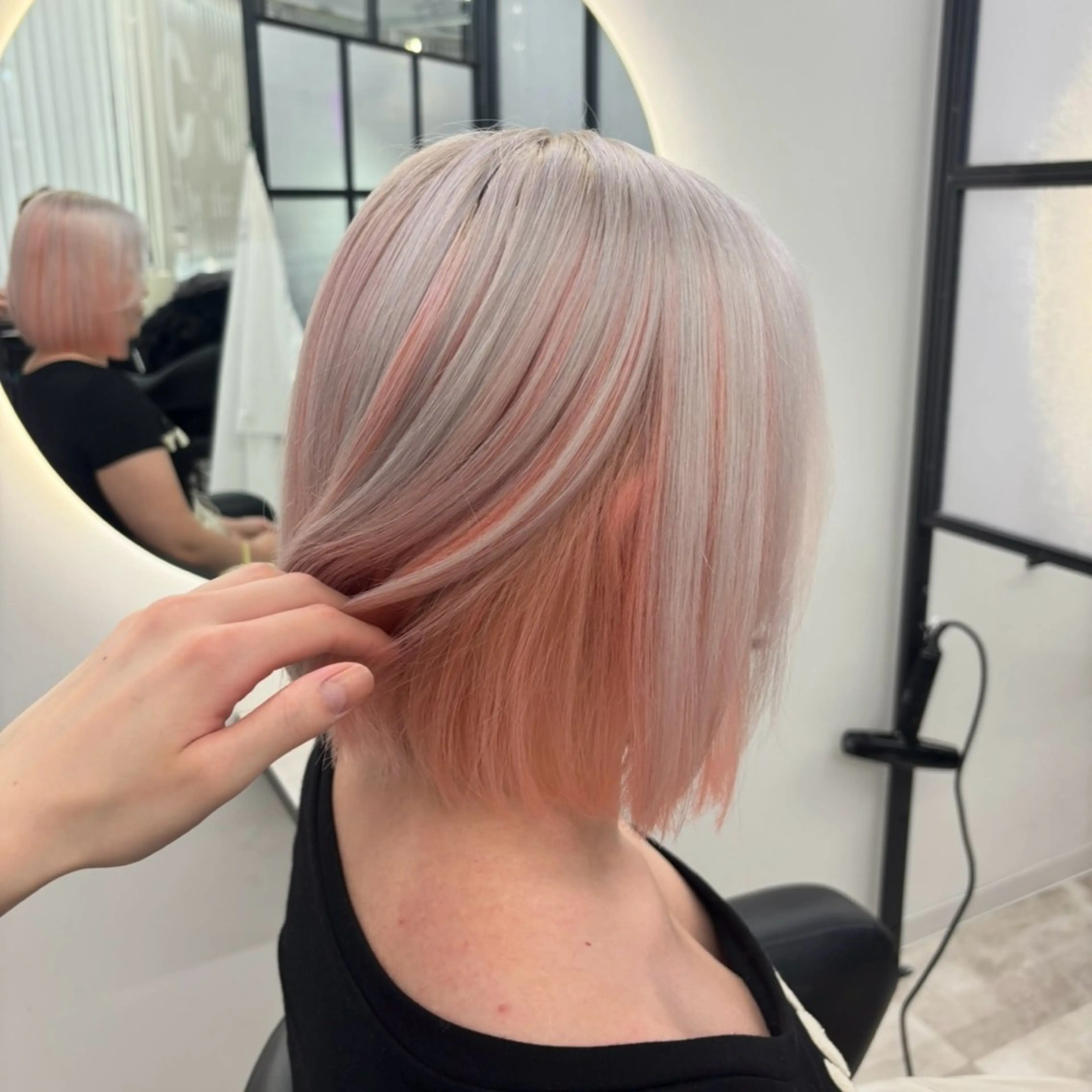 ミディアム カラー ヘアカラー Ren. 🦋デザインカラーのヘアスタイル