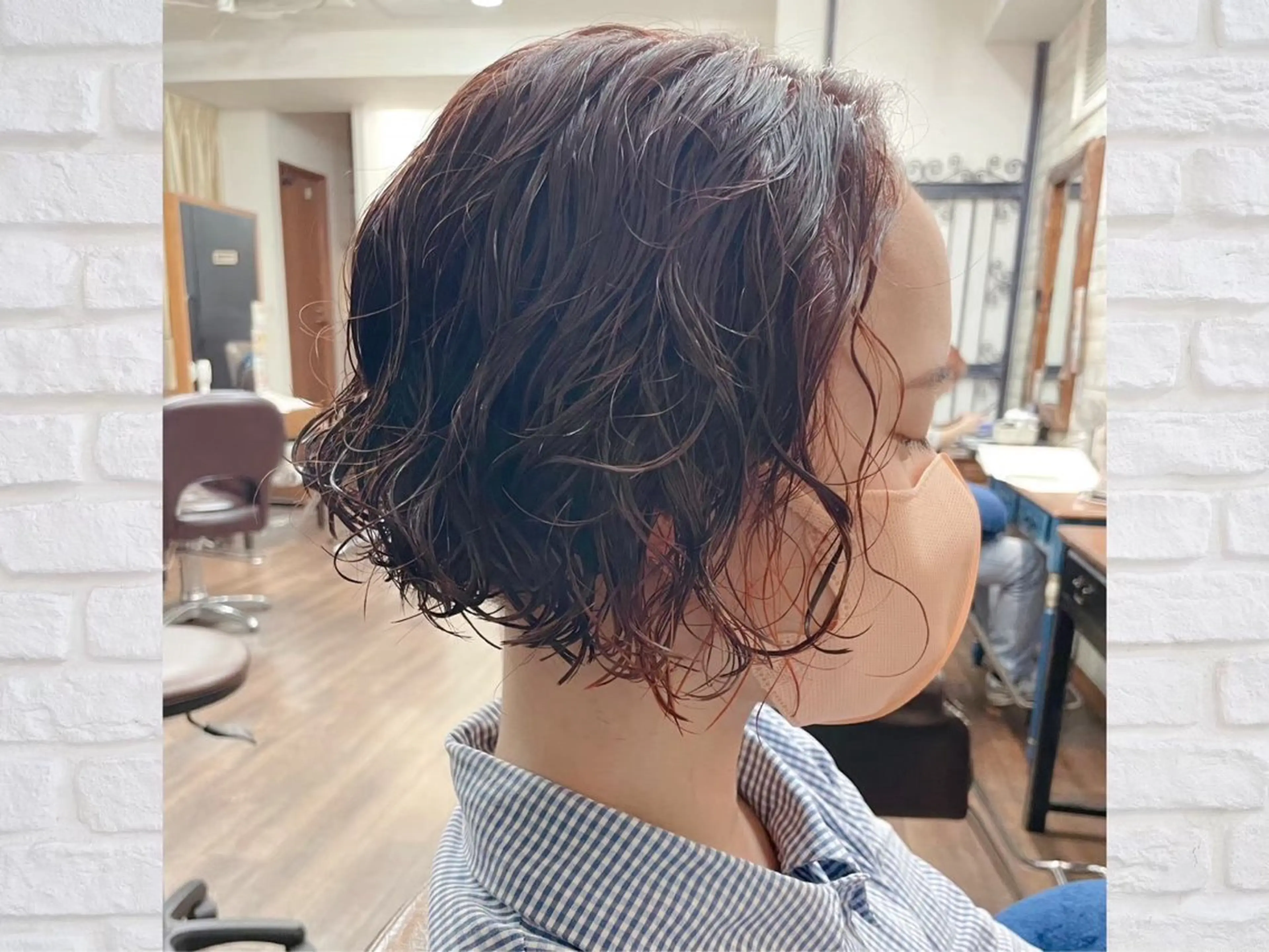 ミディアム パーマ 💠西山 果琳💠のマツエク・マツパデザイン