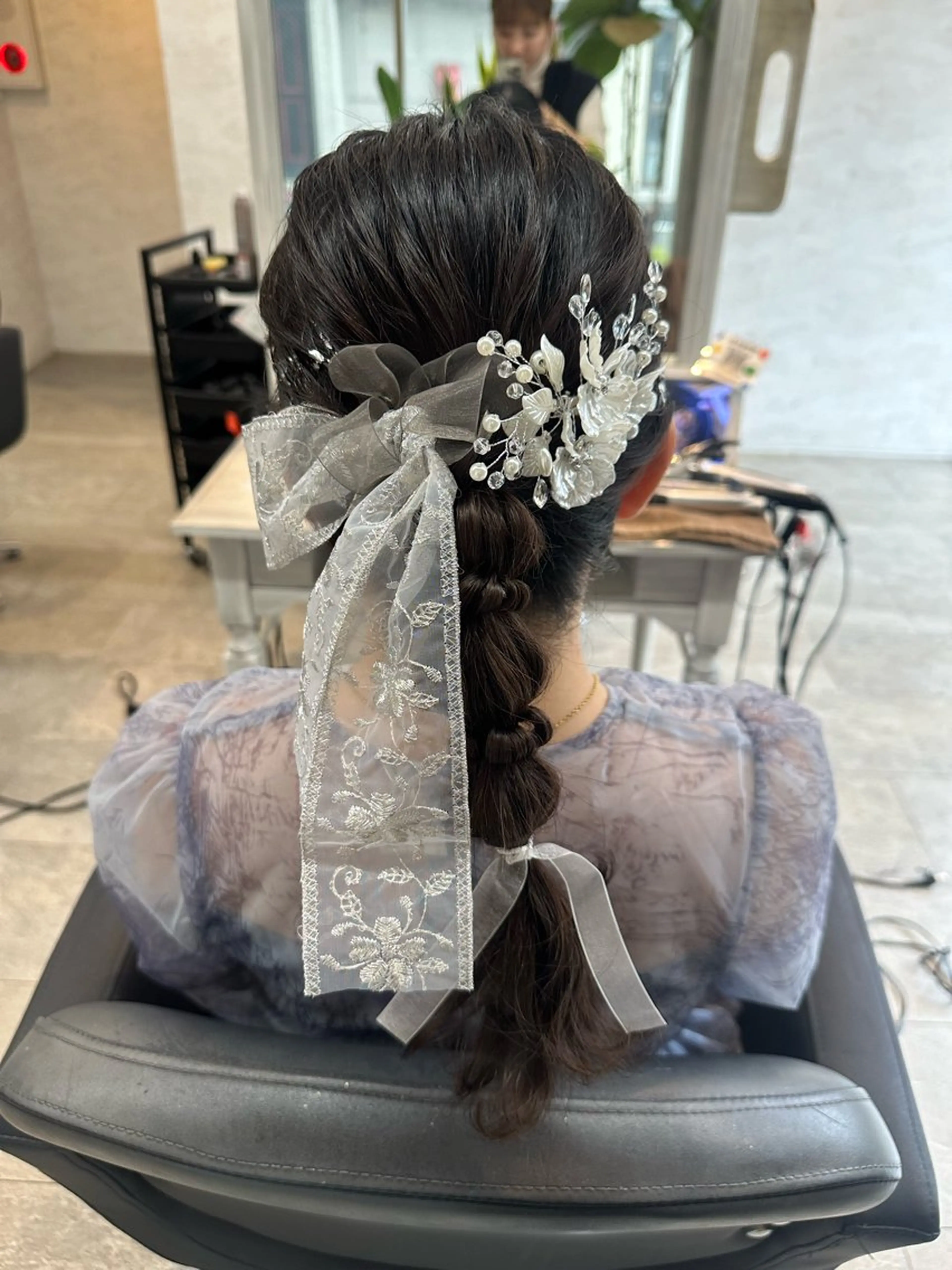 ロング ヘアアレンジ ヘアセット 女性に人気♪ はやしほのかのヘアスタイル