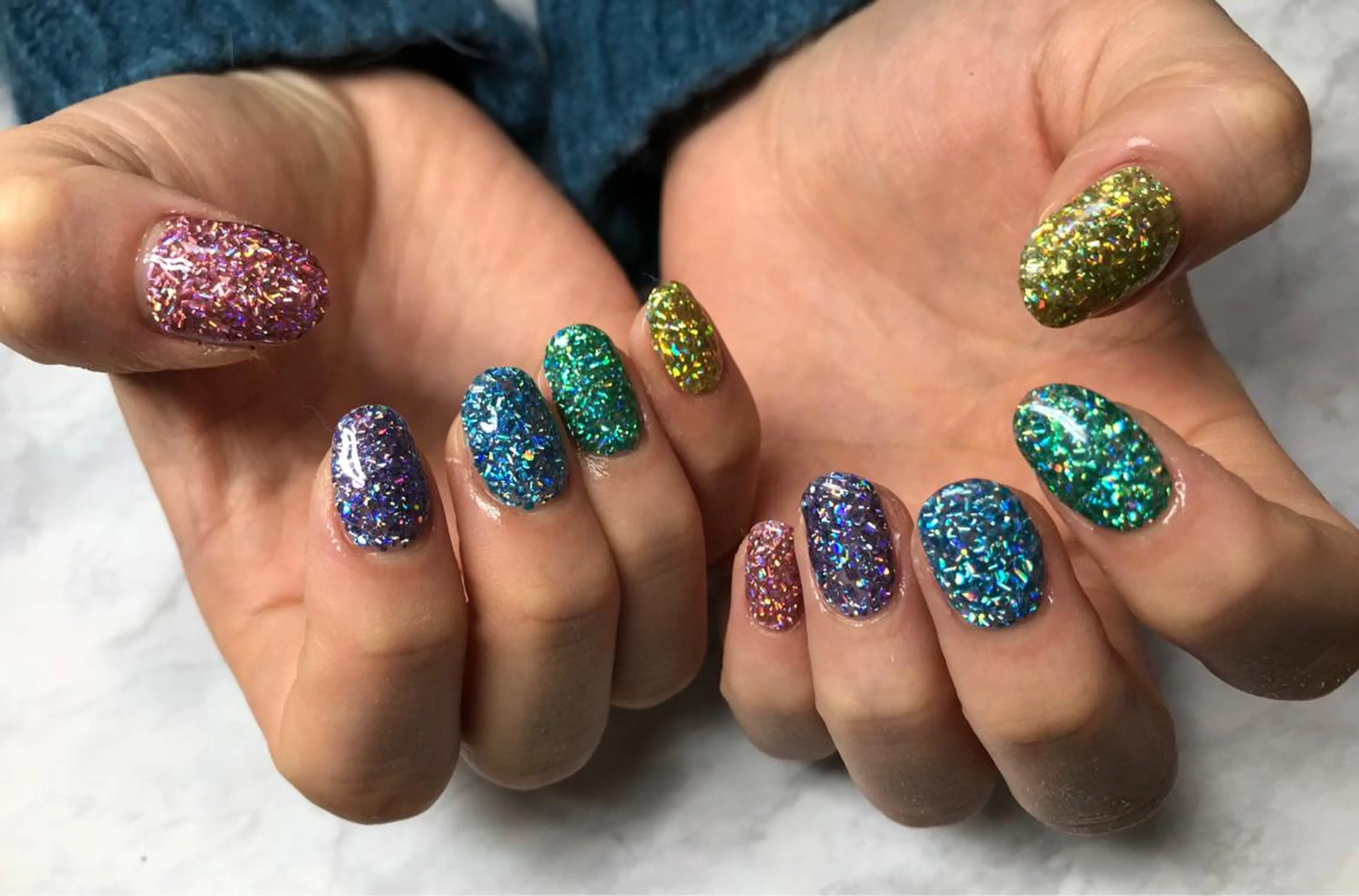 ネイル ハンドネイル Mana‪ ‪·͜· ❤︎‬のネイルデザイン