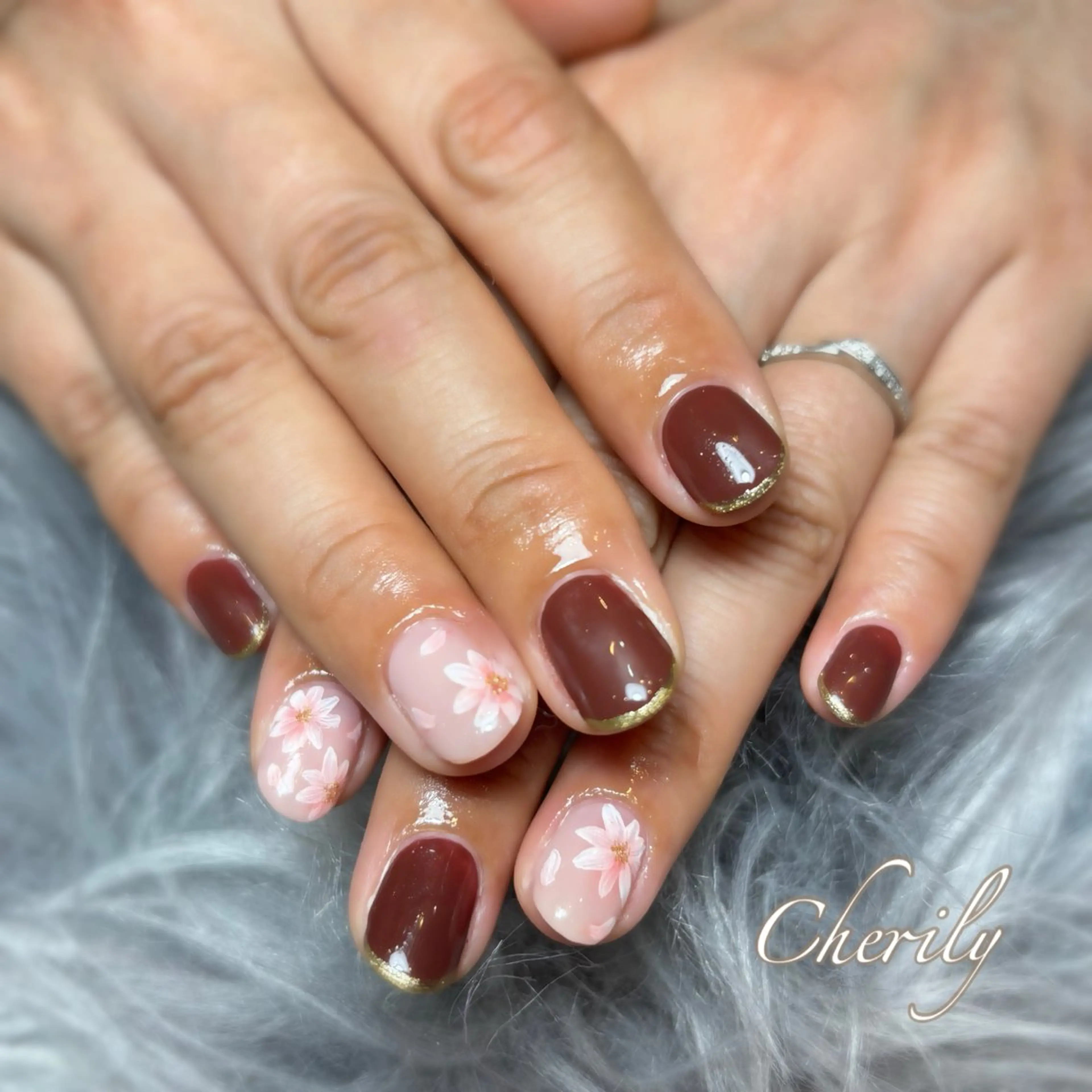 ネイル ハンドネイル CHERILY SAKURAのネイルデザイン