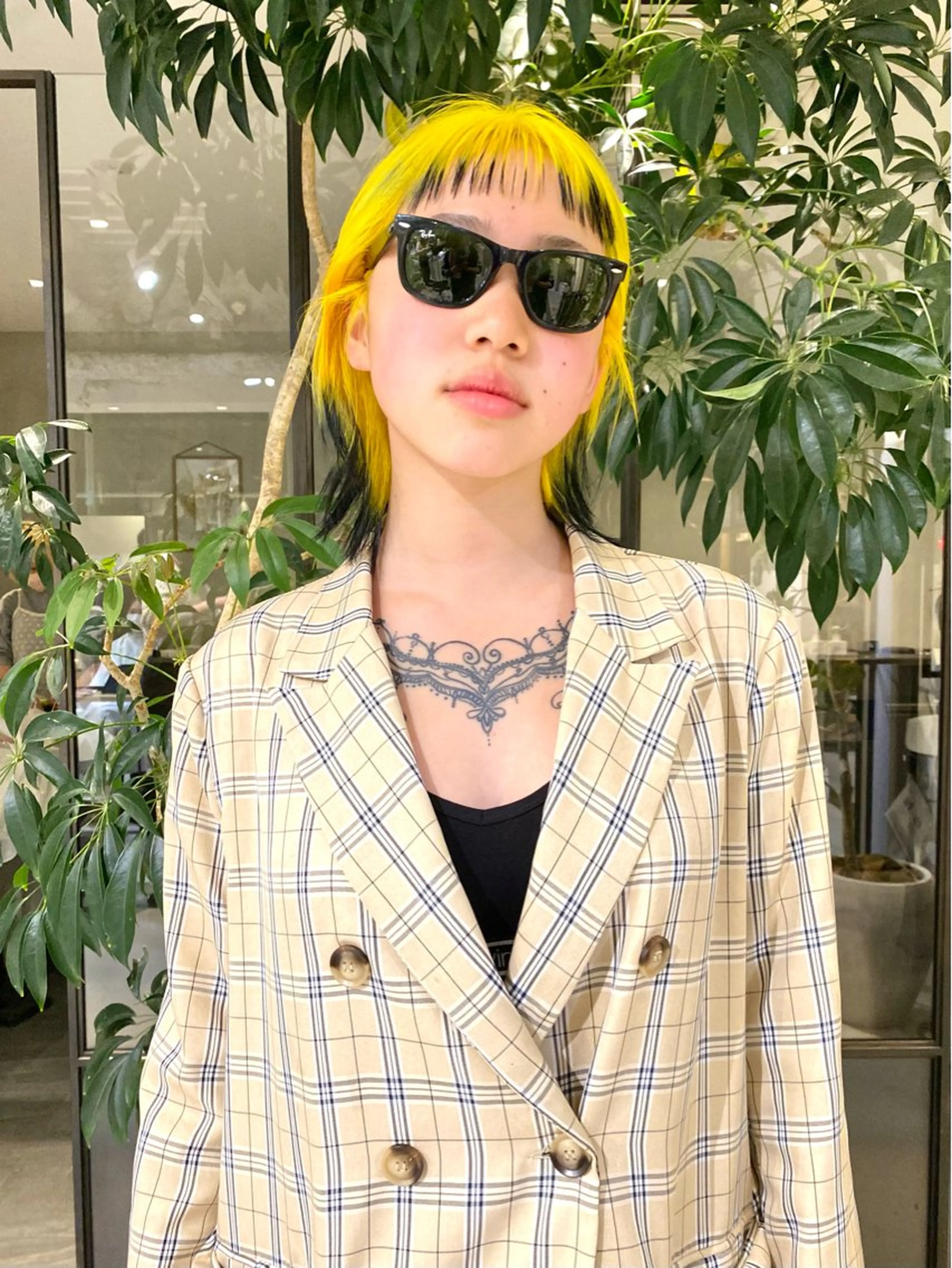 ショート カラー Hair & make Lamp所属・梅田のブリーチ特化 美容師KAI🥰のヘアスタイル