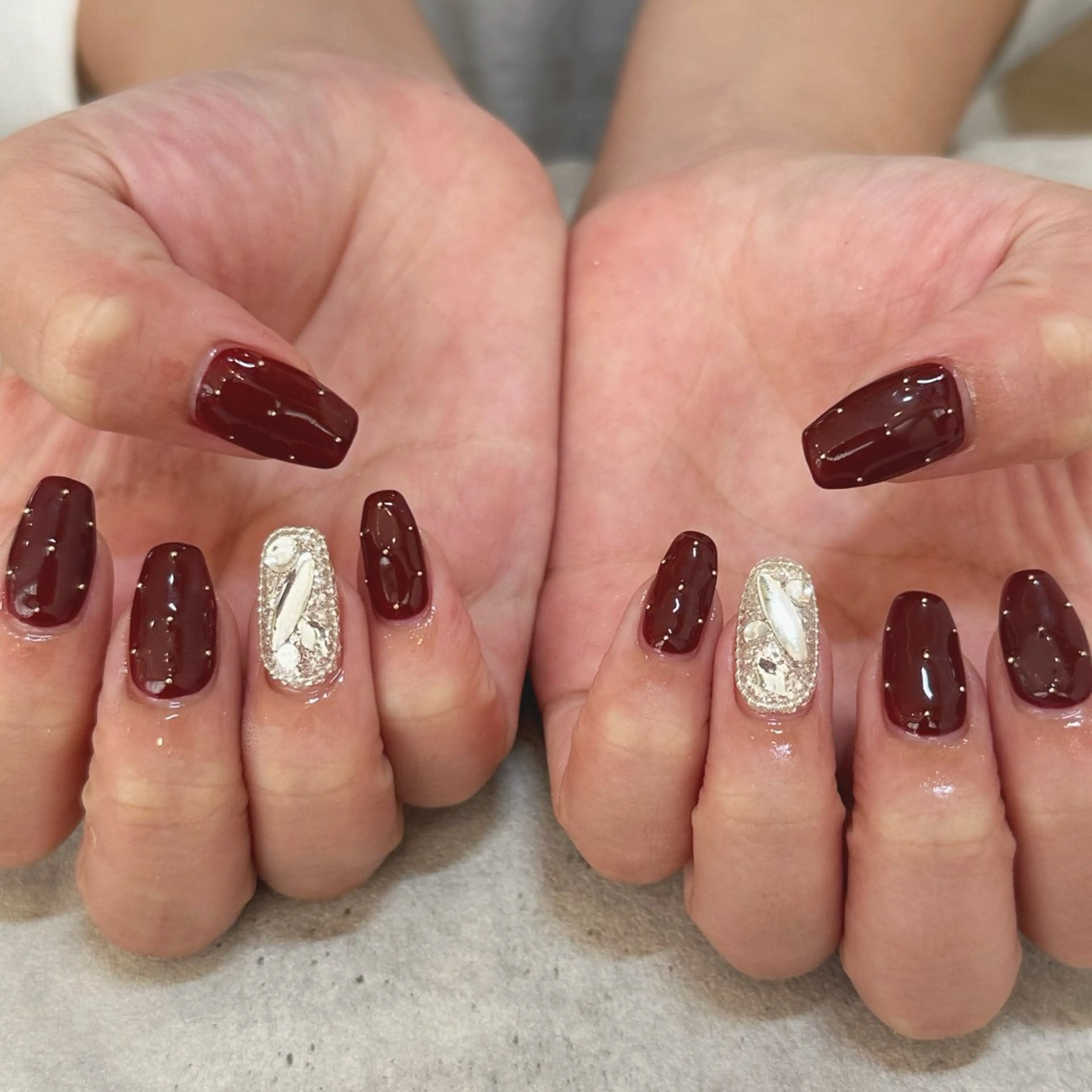 ネイル ハンドネイル ひらい さなのネイルデザイン