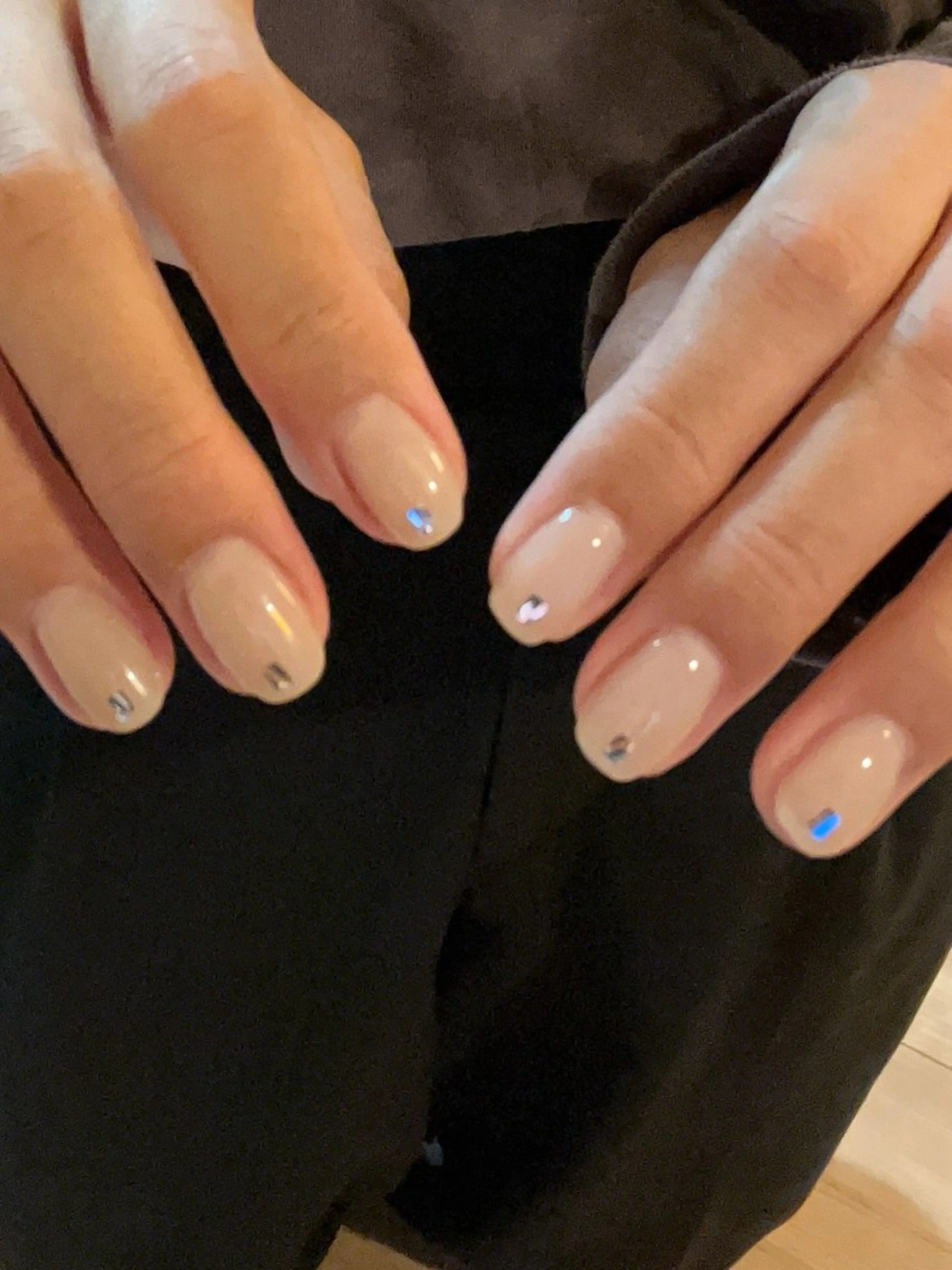 ネイル シンプルネイル ハンドネイル Hum nail  roomのネイルデザイン