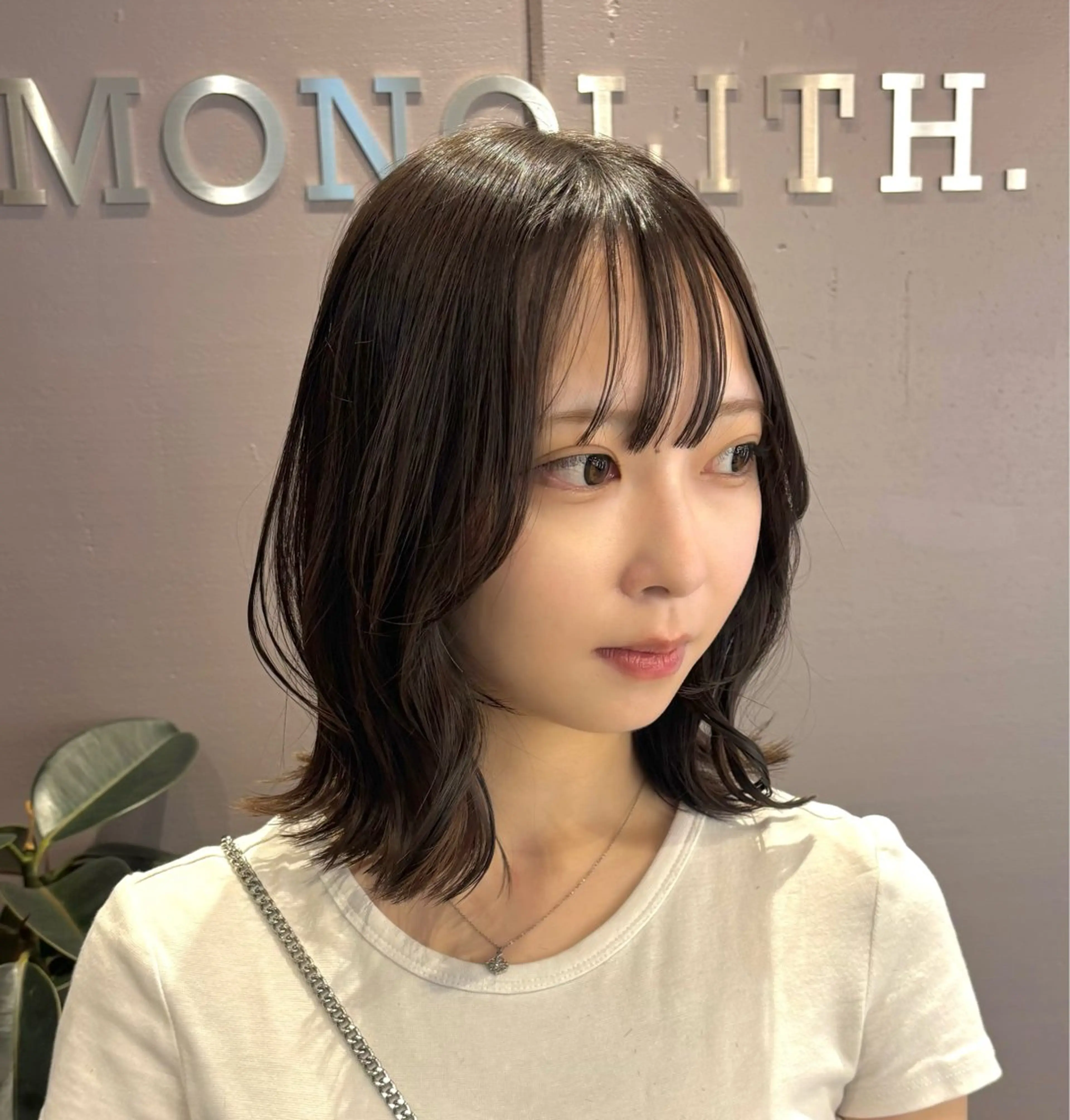 🍀メンテナンスに🍀前髪カット+カラー+トリートメント🫧の写真