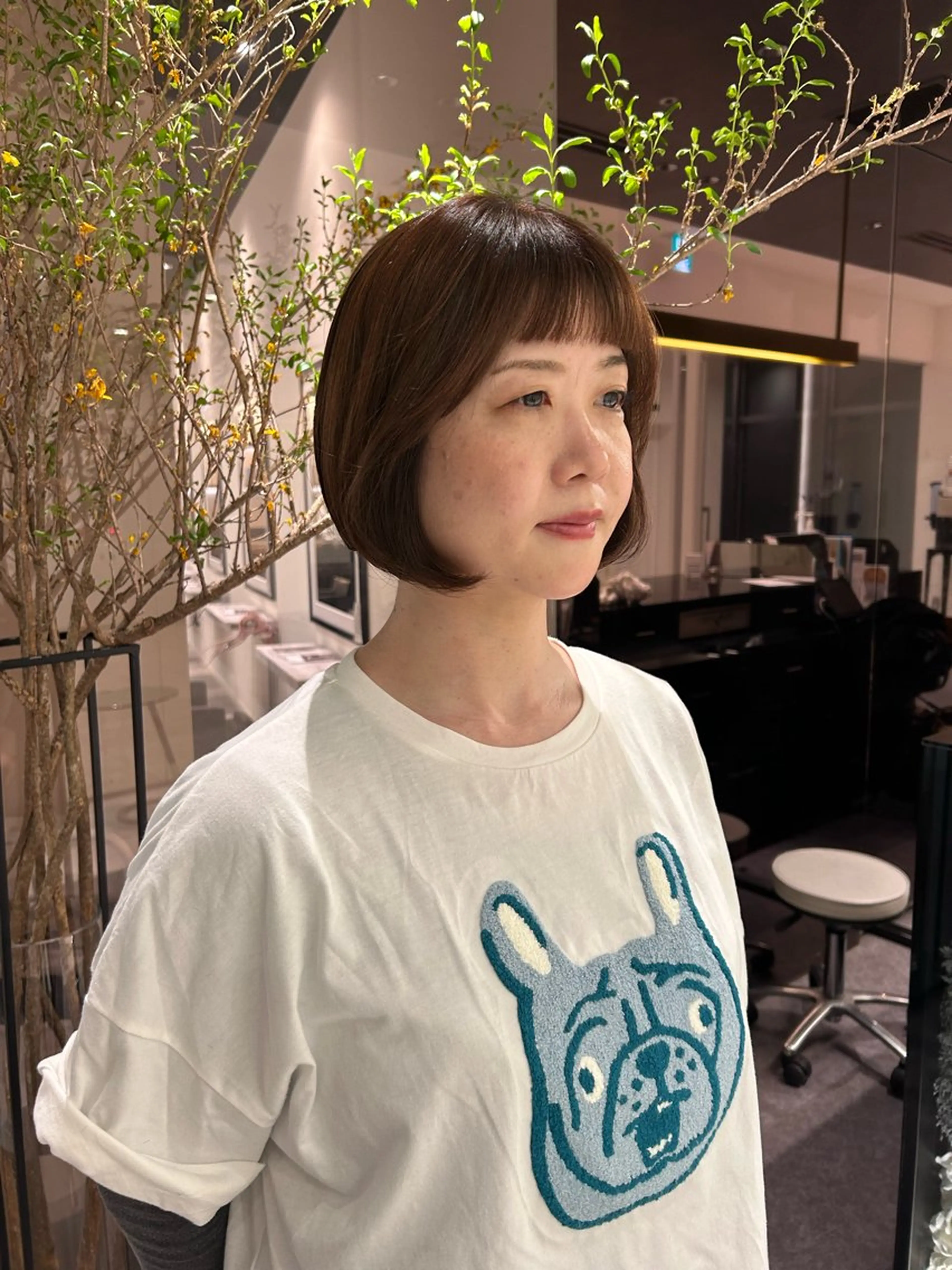 ショート 中原 優美のヘアスタイル