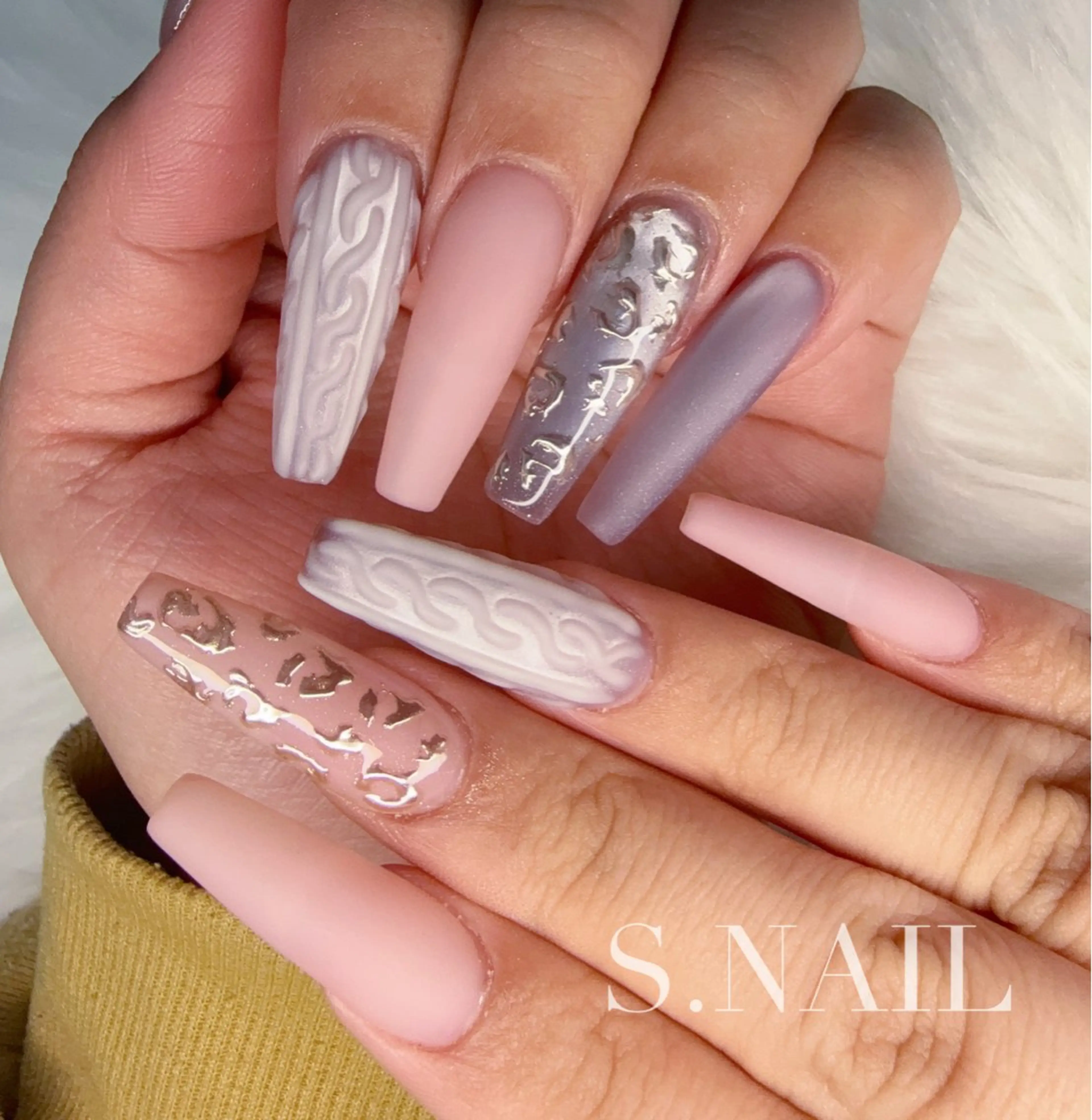 ネイル ハンドネイル S♡NAIL所属・S.NAIL Suuのネイルデザイン