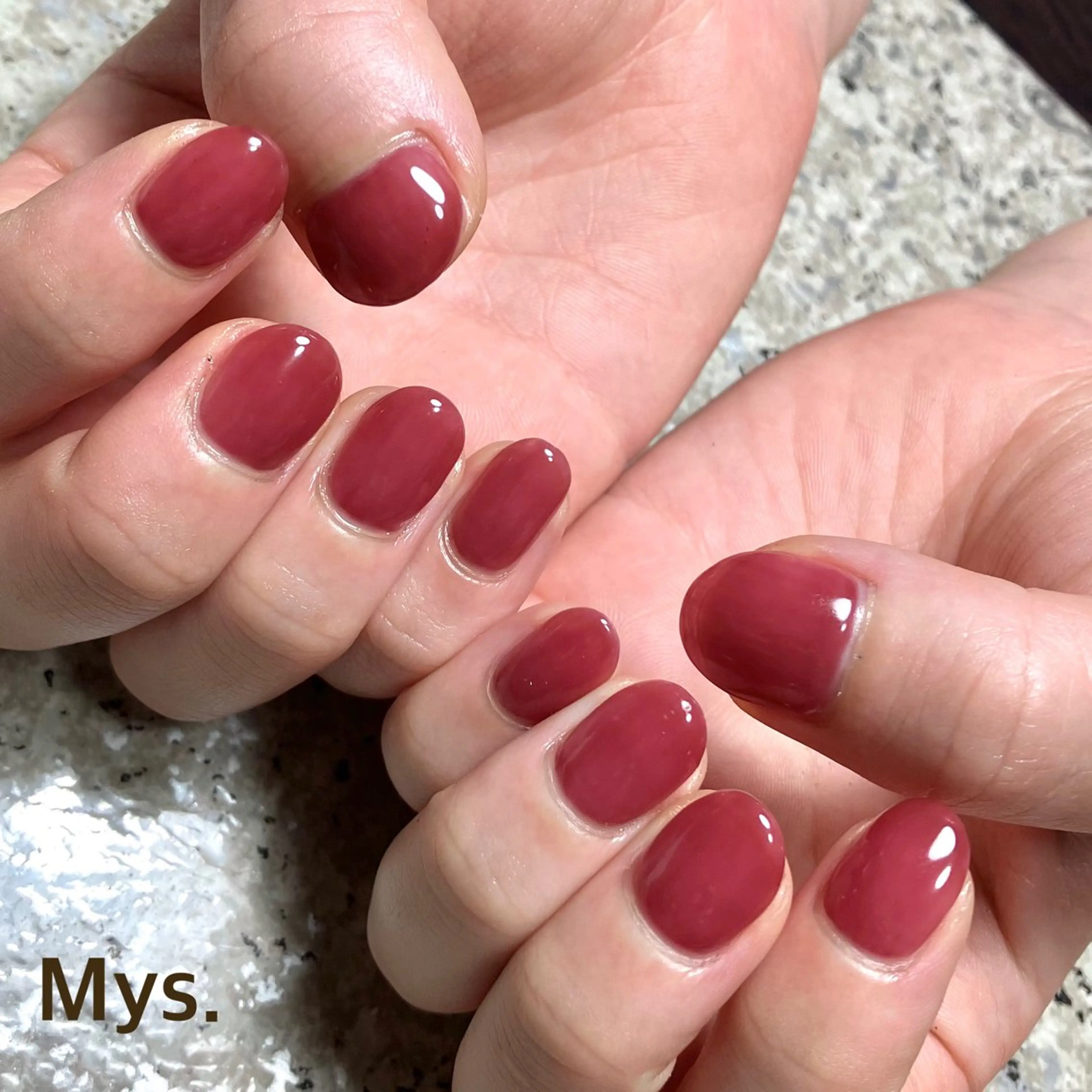 ネイル ハンドネイル Mys. 三上紗紀のネイルデザイン