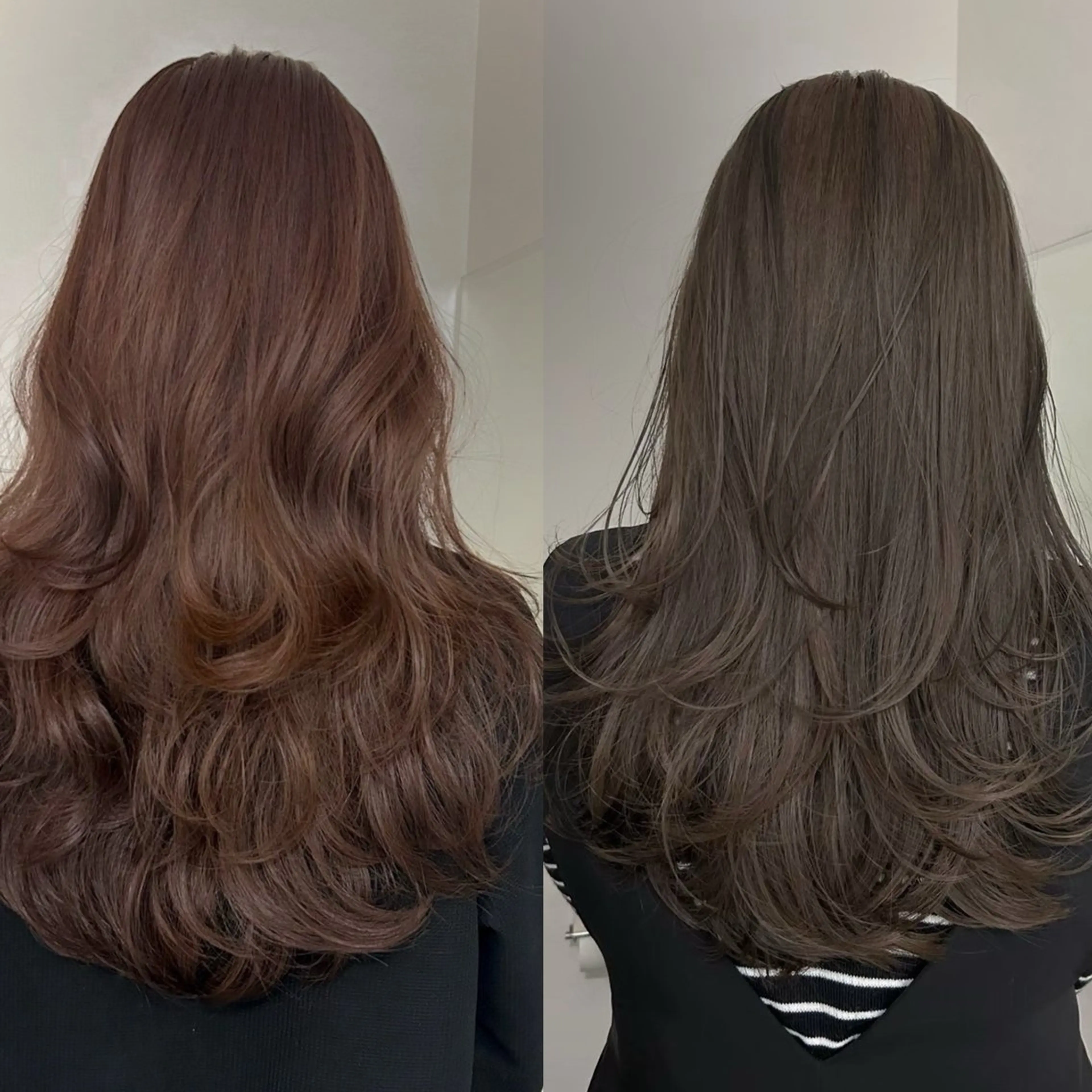 ロング ヘアカラー トリートメント senri お洒落ヘア/経堂のヘアスタイル