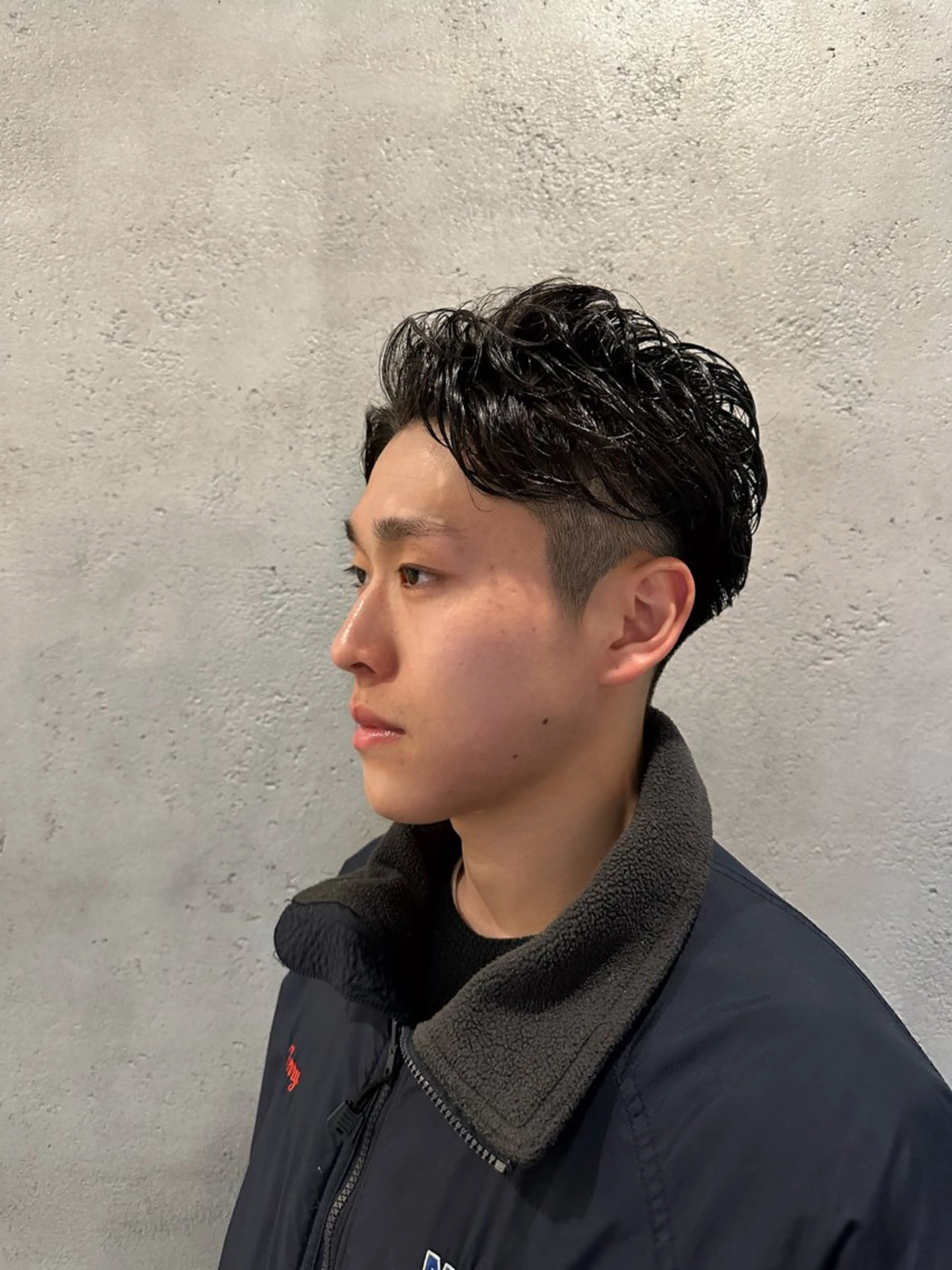 メンズ メンズパーマ カット パーマ 溜一太／似合わせ/ メンズカットのヘアスタイル