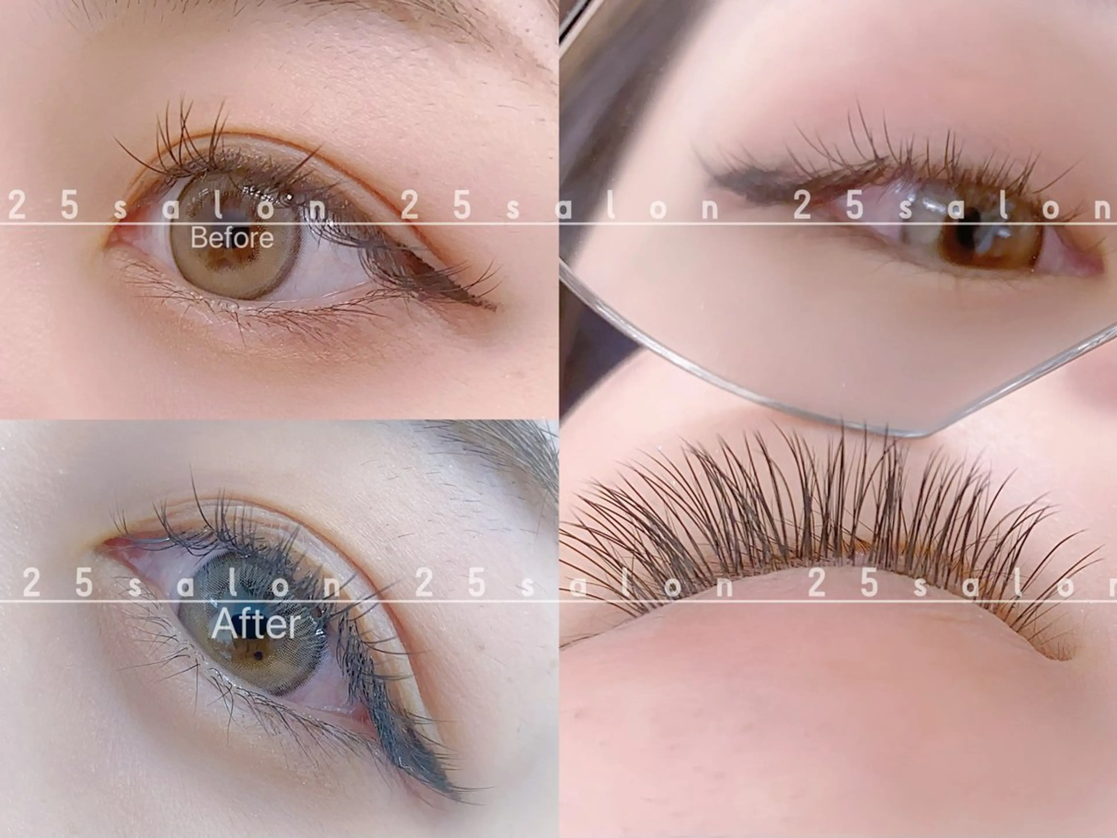 マツエク・マツパ 韓国風マツエク ワンホンマツエク 2 5のマツエク・マツパデザイン