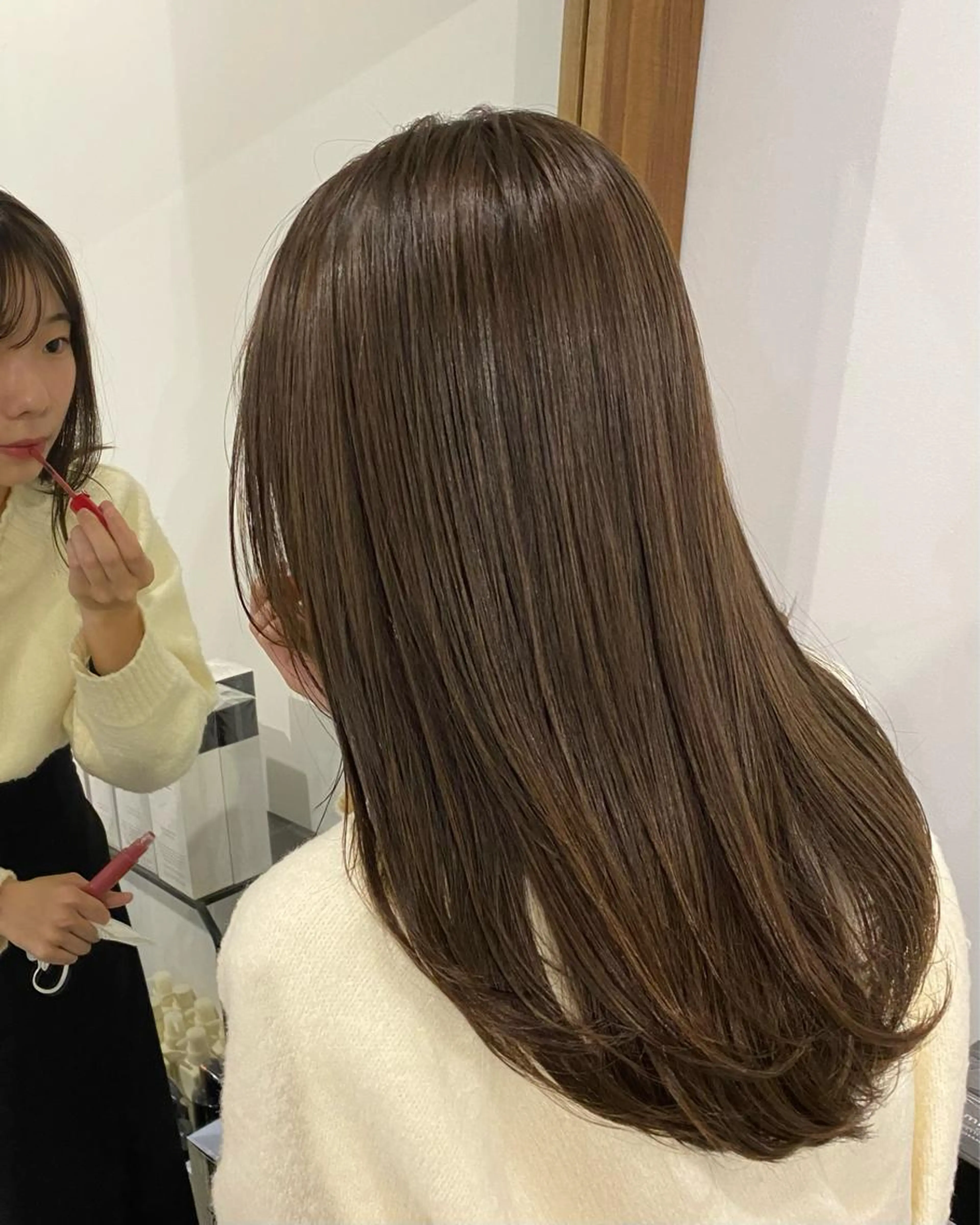 縮毛矯正(ストレートパーマ)   ※スタイリストにしっかりとチェックしてもらった上で施術させて頂きます☺️の写真