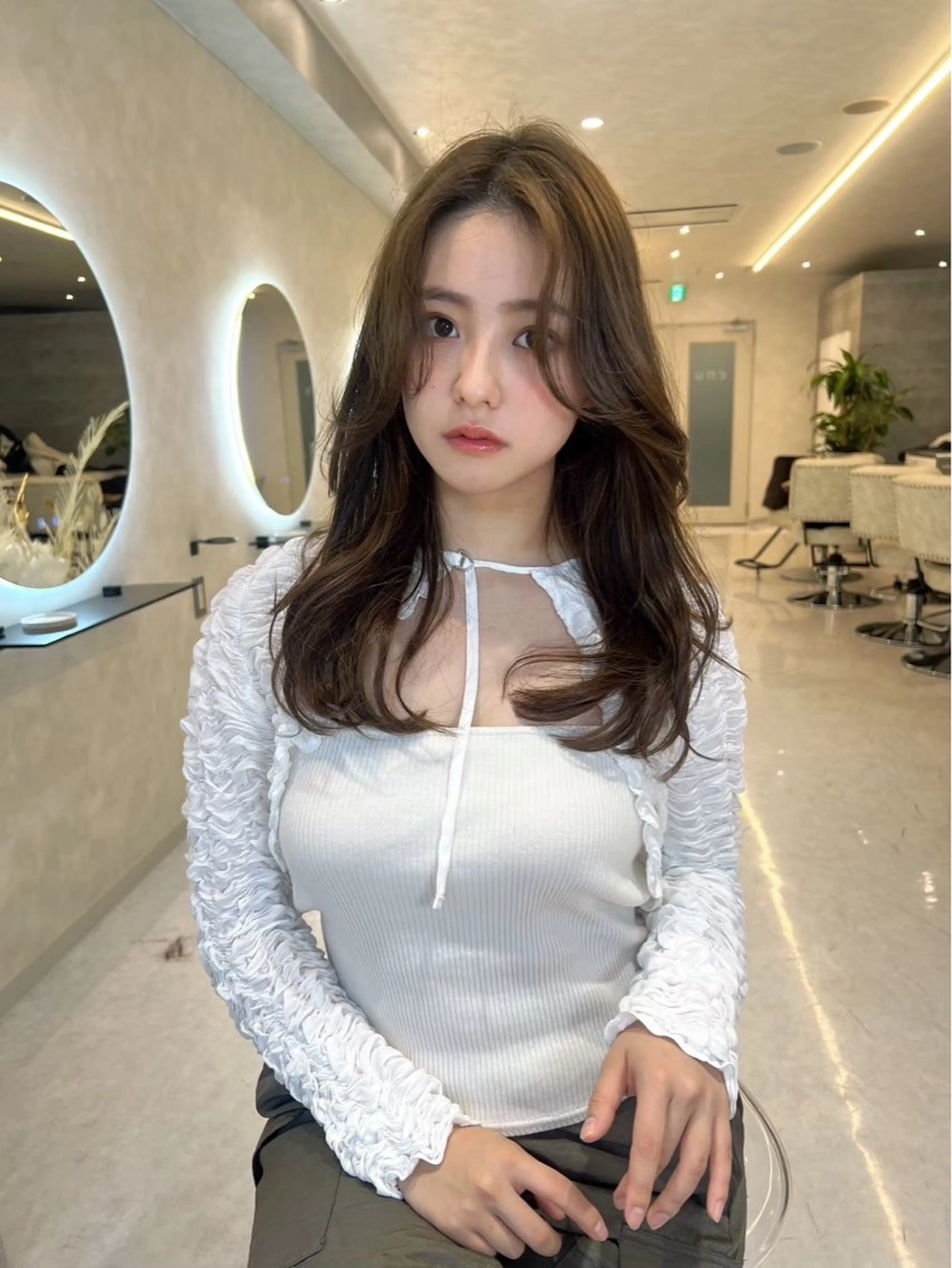 ロング カラー カラーモデル/梅田/ ⭐️seina⭐️のヘアスタイル