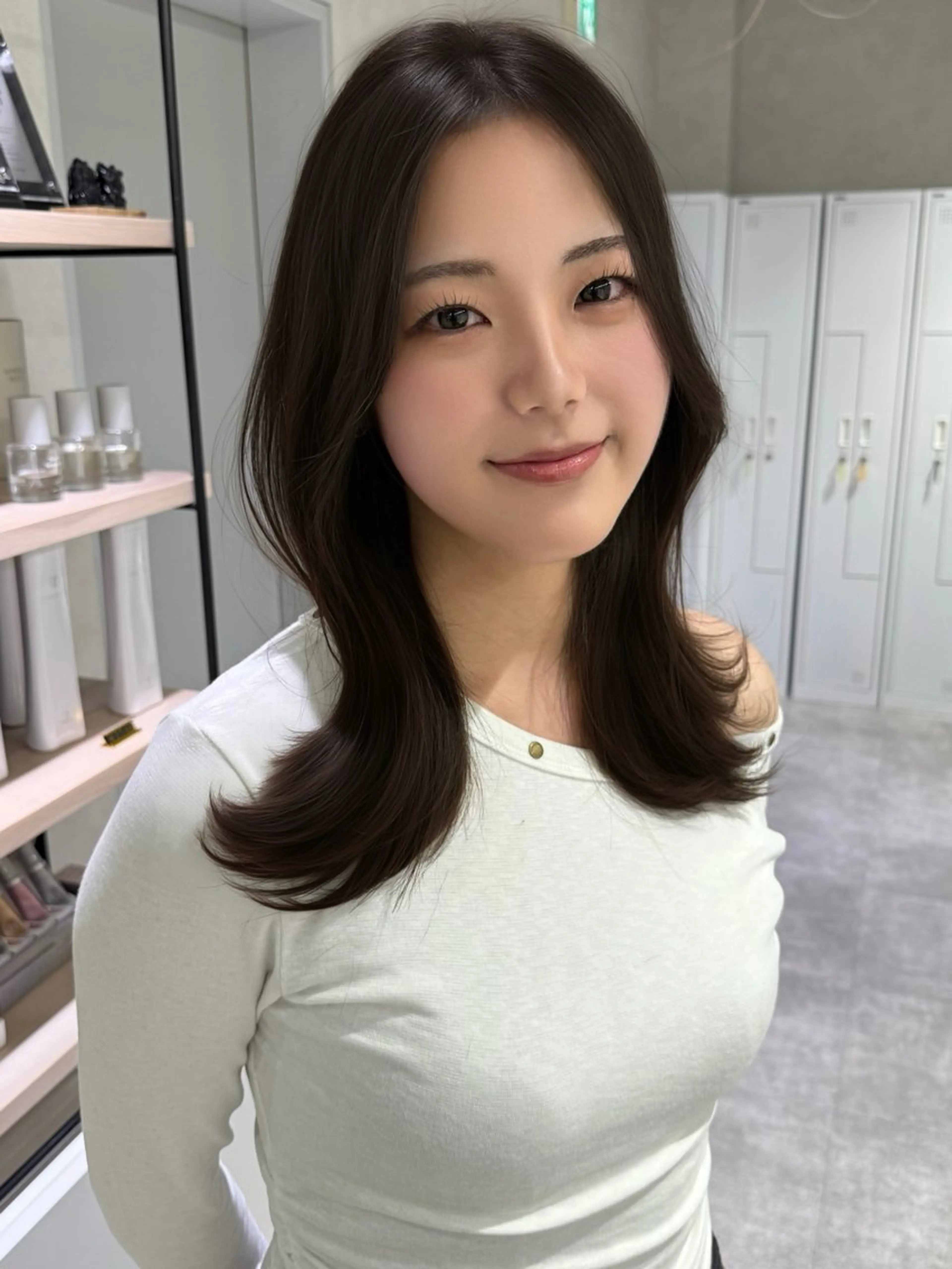 セミロング キートス西梅田⭐️ こうきのヘアスタイル