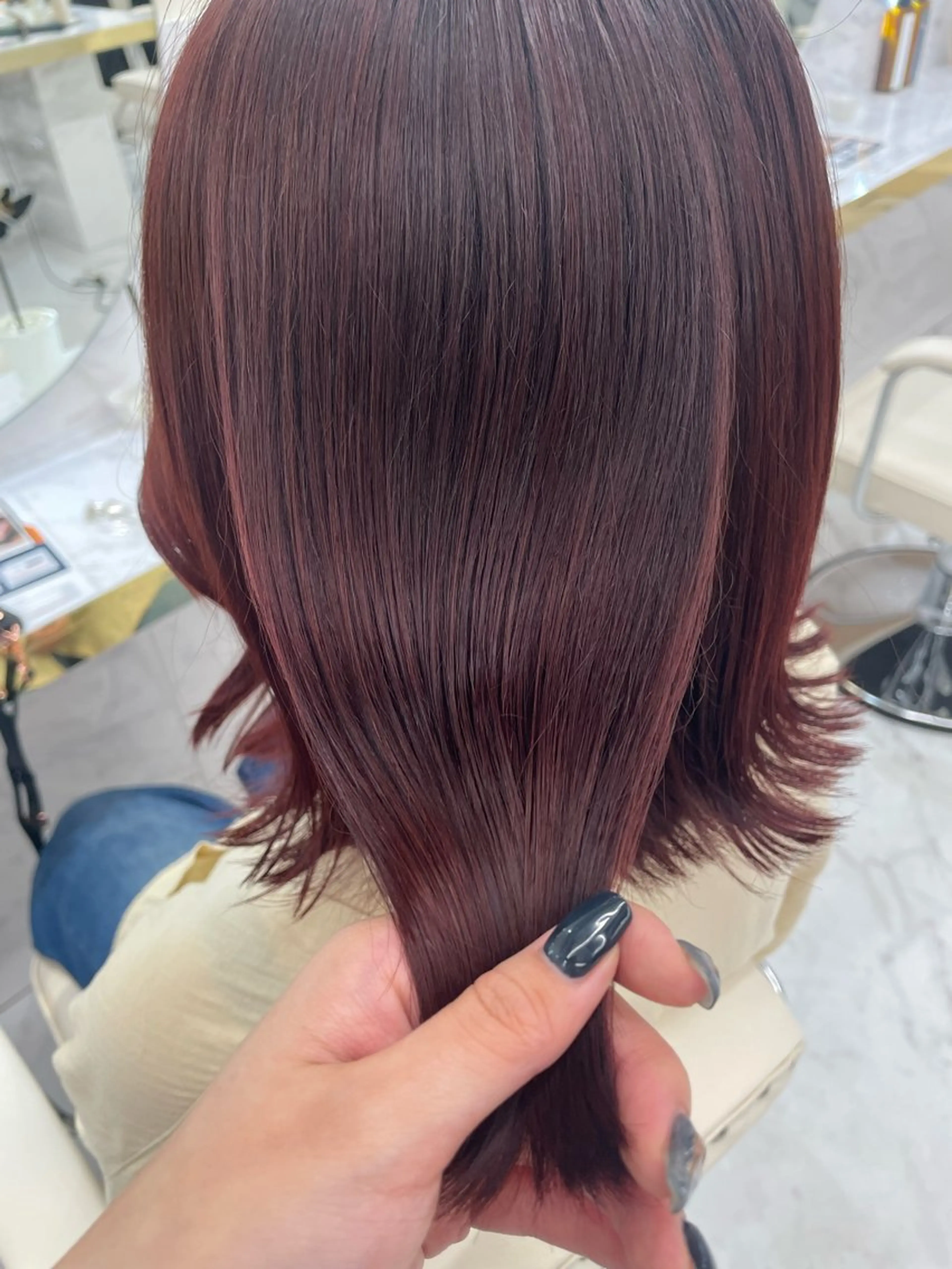 ミディアム 似合わせのプロ🕊 美髪矯正/ioriのヘアスタイル