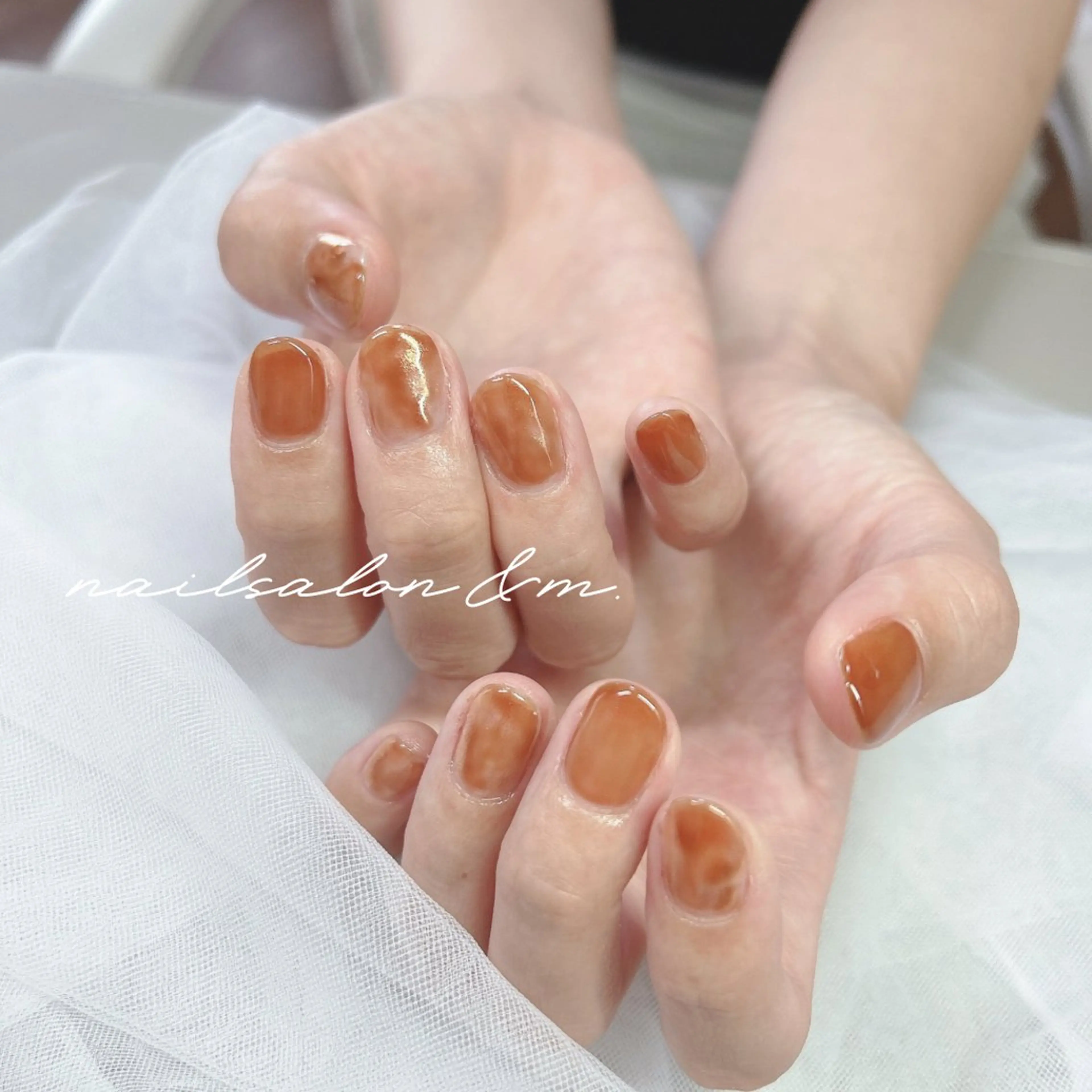 ネイル ミラーネイル ニュアンスネイル Nail Salon &M🥀MiKiのネイルデザイン
