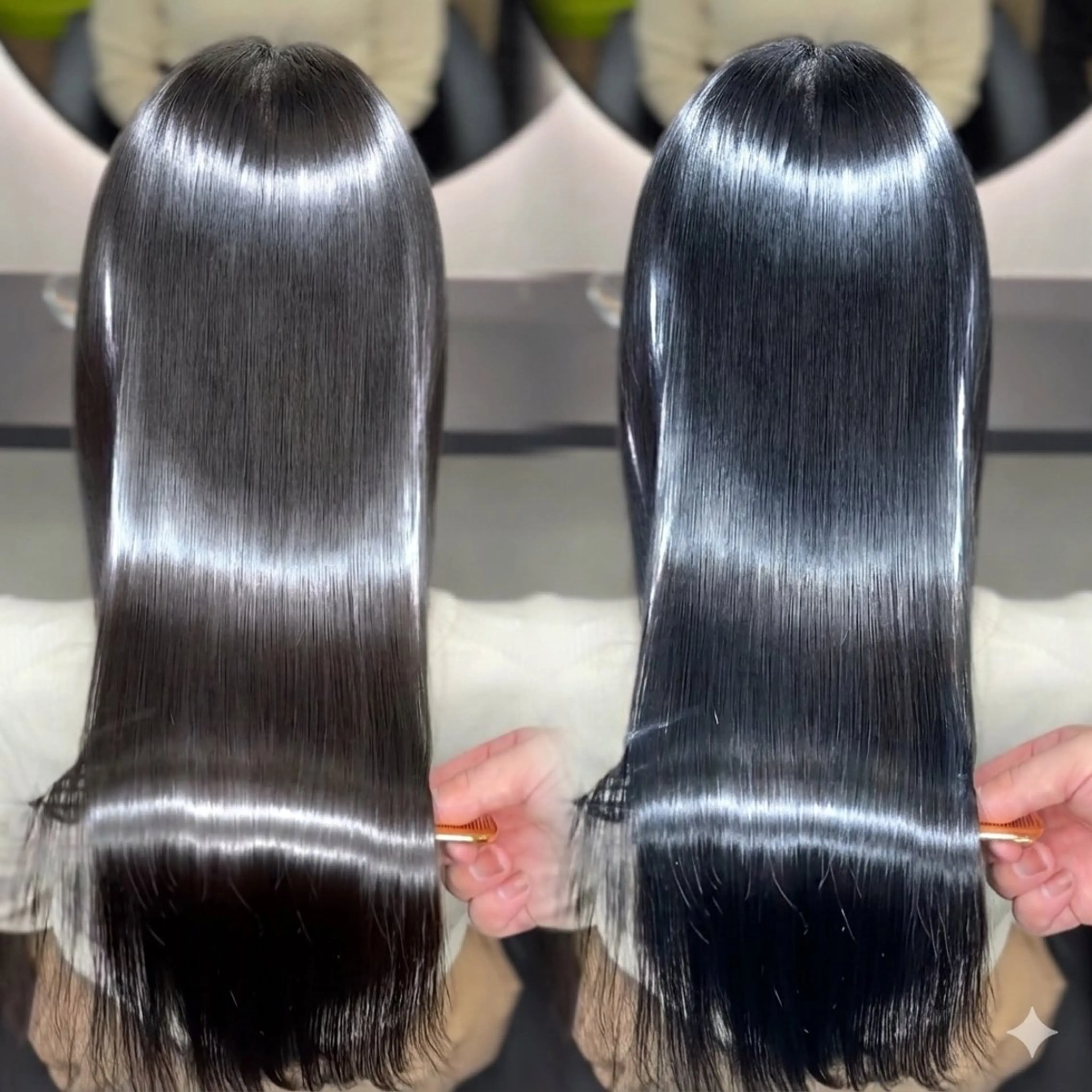 ロング カラー ヘアアレンジ カット 縮毛矯正 トリートメント 🫧新宿 髪質改善 /サスケ🫧のヘアスタイル