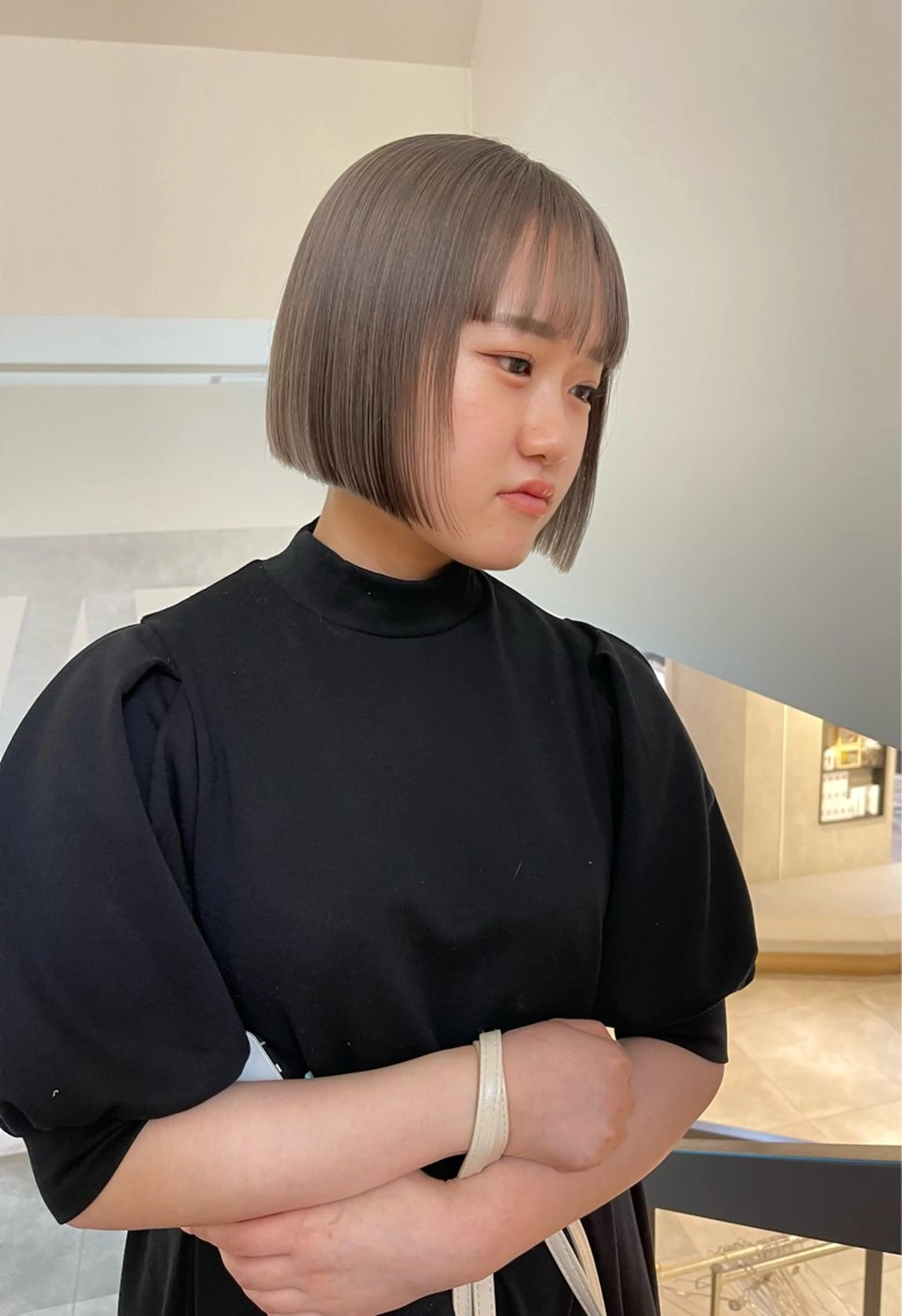 ショート カラー カット ヘアカラー トリートメント zestKalon 🔗IBUのヘアスタイル